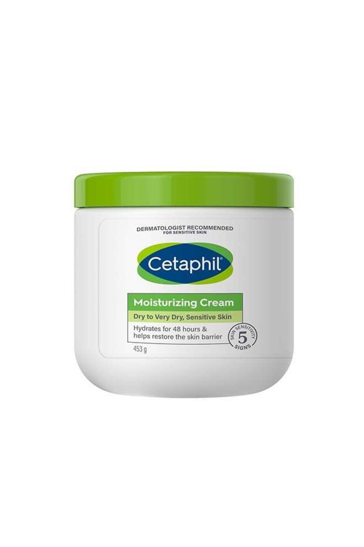 Cetaphil Face & Body Moisturizing Cream, 453g (Dry to Very Dry Sensitive Skin...