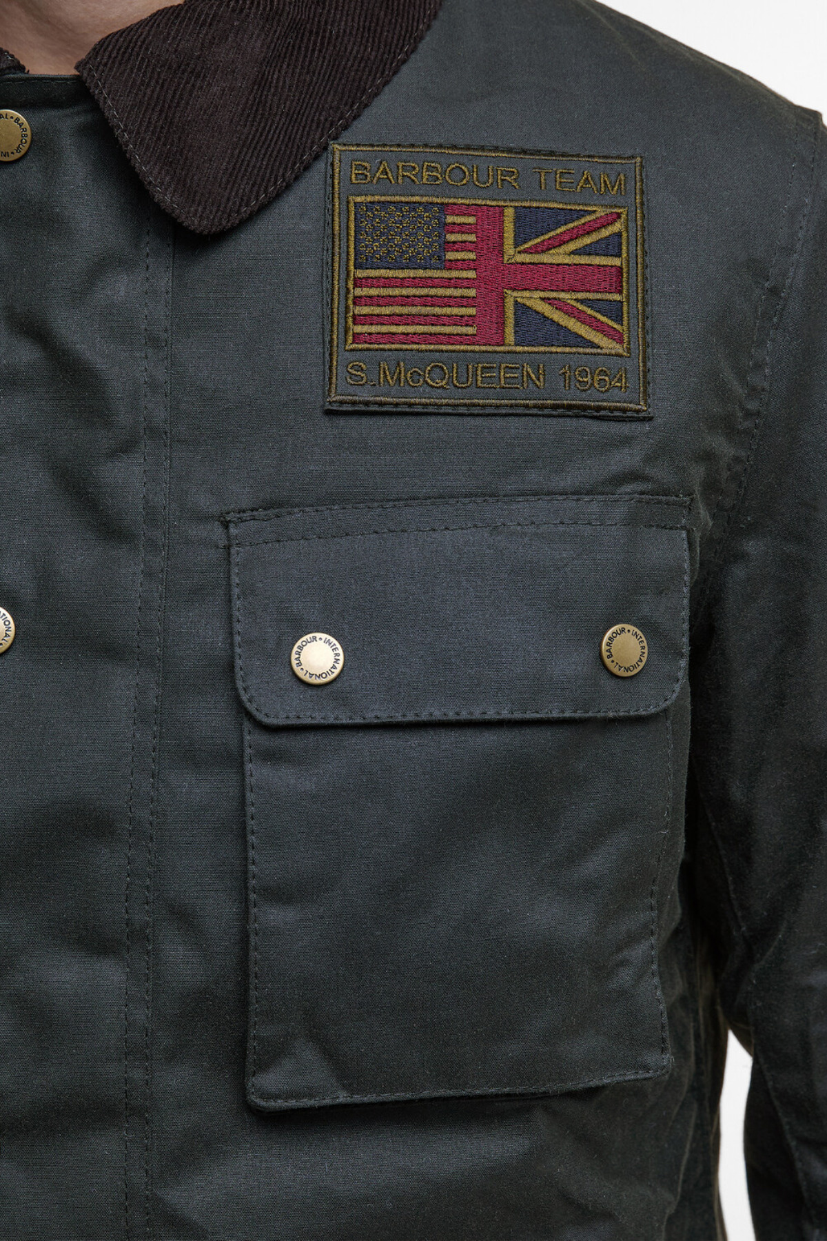 کت تک مردانه آستین بلند | باربور Barbour MWX1853-B01 - تصویر 7