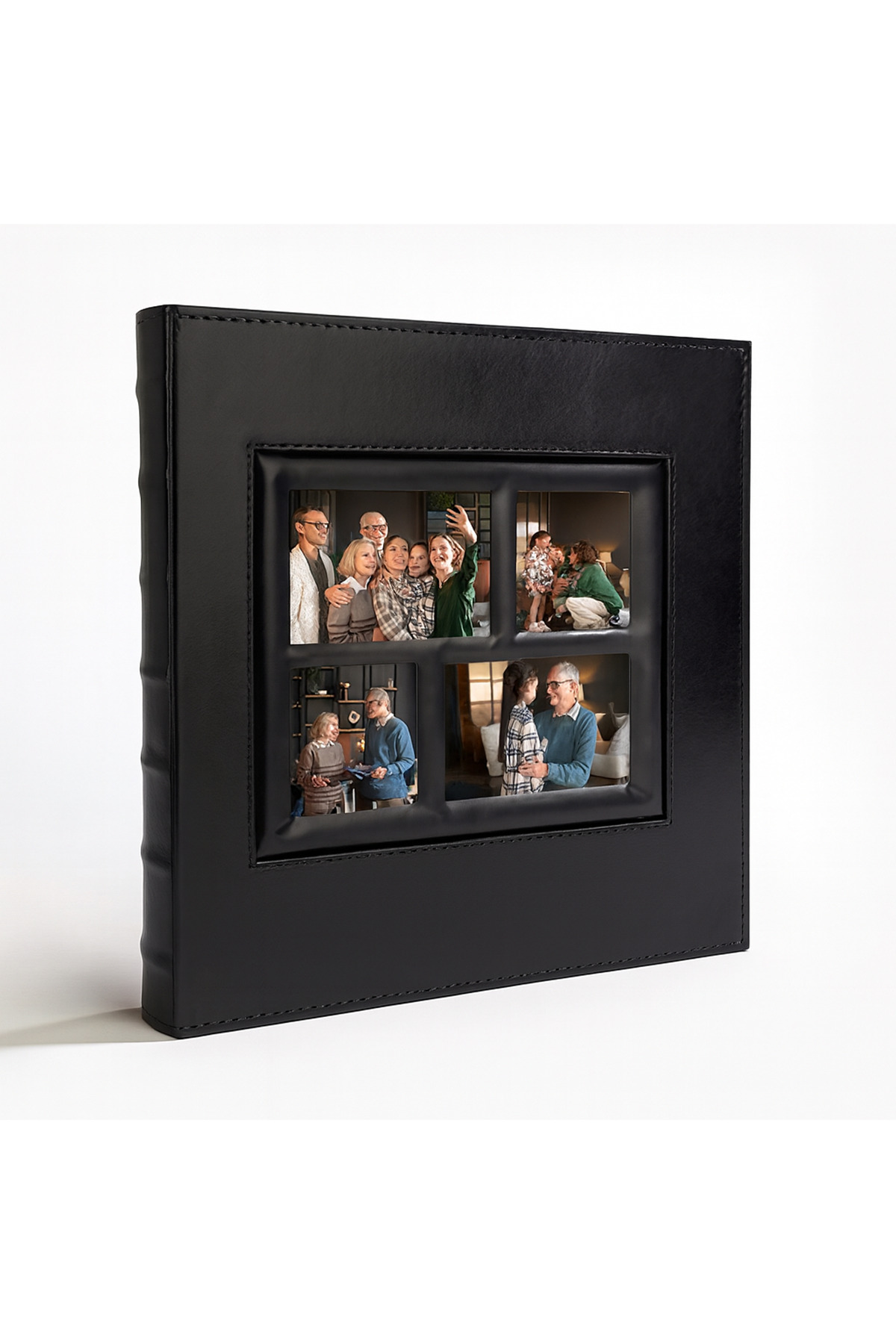 Nobbystar 10x15cm 500'lük Siyah Deri Fotoğraf Albümü Büyük Boy
