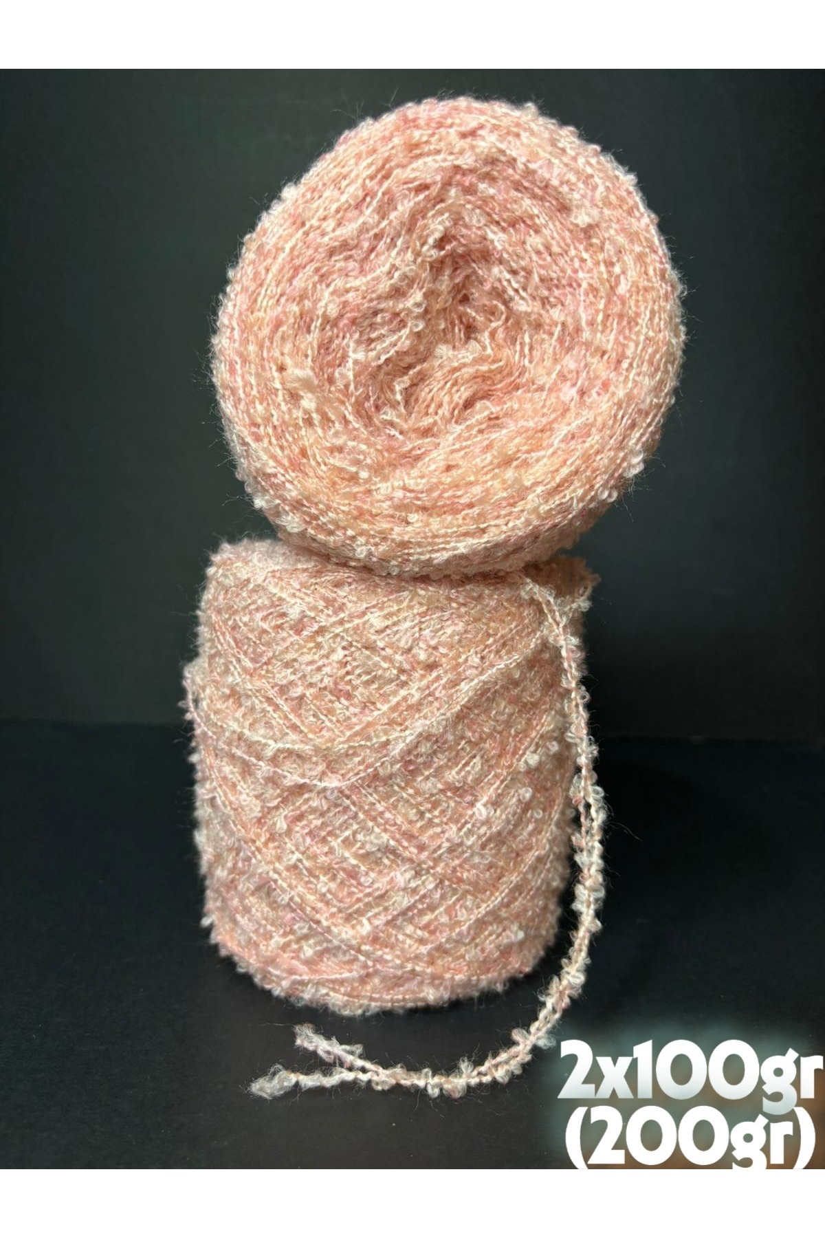 Baby mouth (2 layers of wrap) bouquet knit rope 200gr