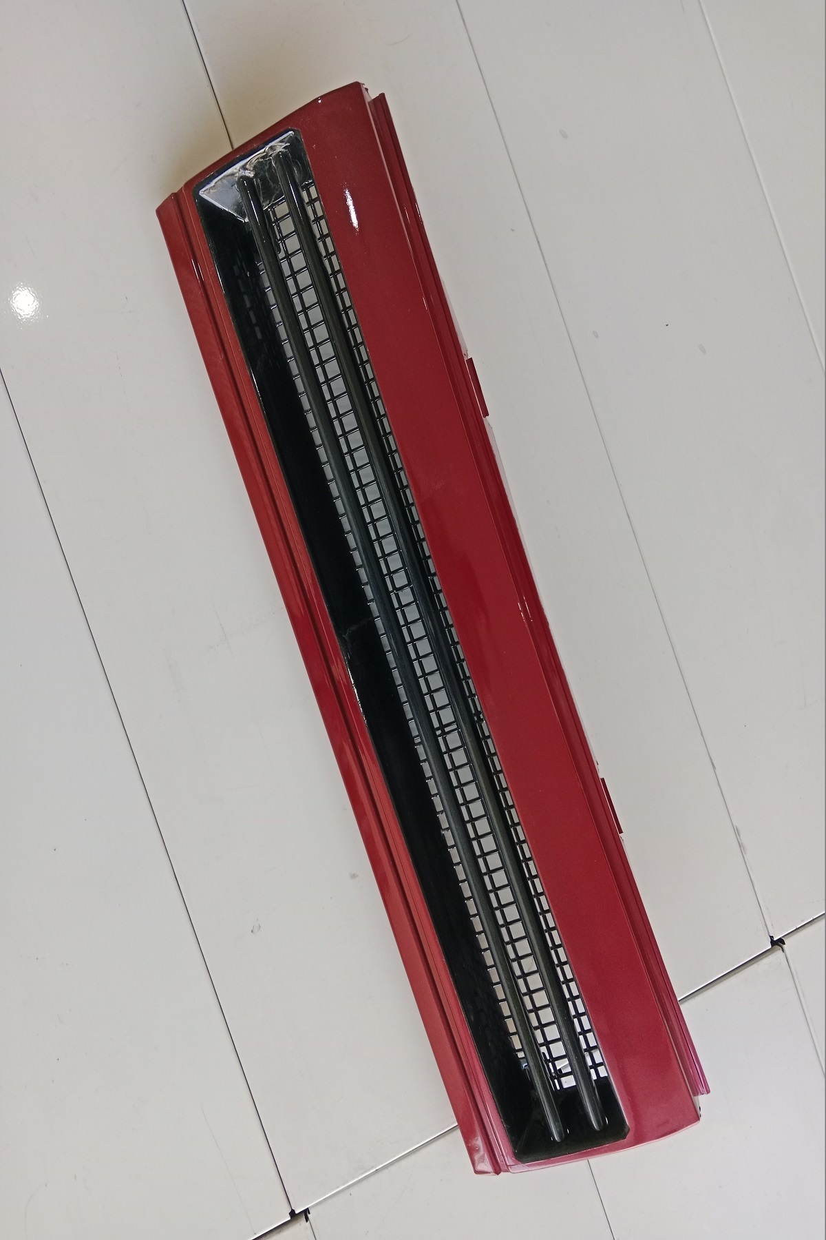 Işır Tofaş Logosuz Panjur El Yapımı Çift Çıtalı 132 Alev Kırmızı Boyalı