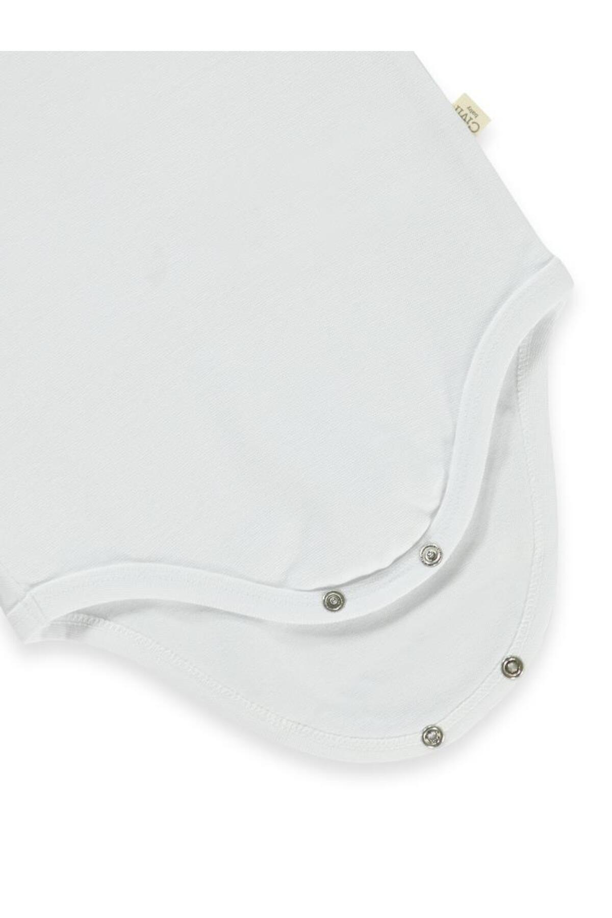 سیویل بیبی بادی اسنپ دار ارگانیک 5 عددی بدون آستین 1 تا 3 سال - سفید 2 تا 3 سال سیویل بیبی بادی اسنپ دار ارگانیک 5 عددی بدون آستین 1 تا 3 سال - سفید 2 تا 3 سال