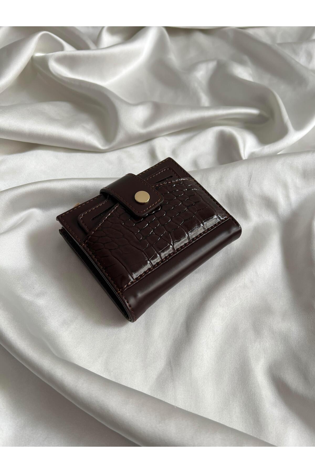 Mia Collection Wallet Model Cüzdan 1 Acı Kahve görsel 2