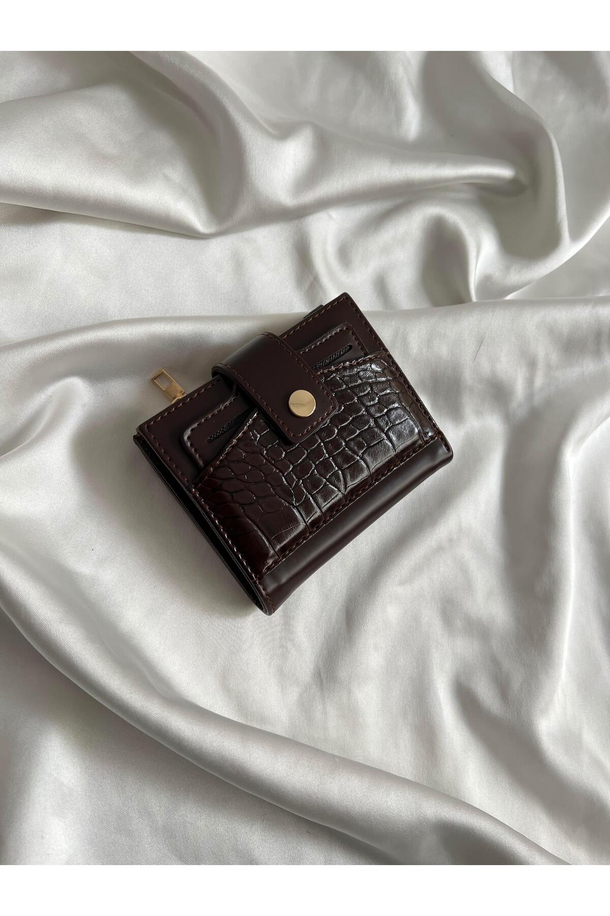 Mia Collection Wallet Model Cüzdan 1 Acı Kahve görsel 3