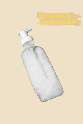 NoMoWa Köpük Sabunluk Yedek Pompa Başlık – Beyaz | 350 ml Uyumlu Köpük Pompası