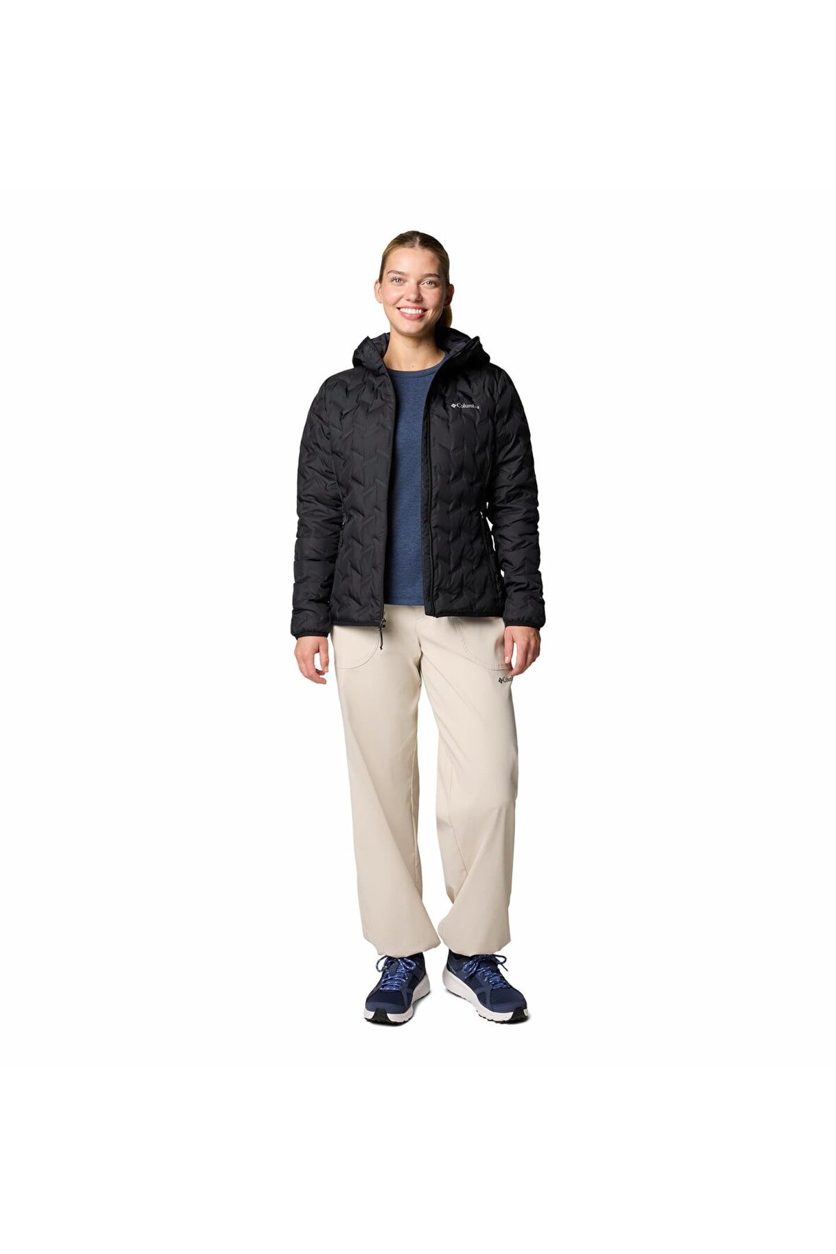 Columbia  WK2769 Delta Ridge II Down Hooded Jacket Kadın Mont - Görsel 5