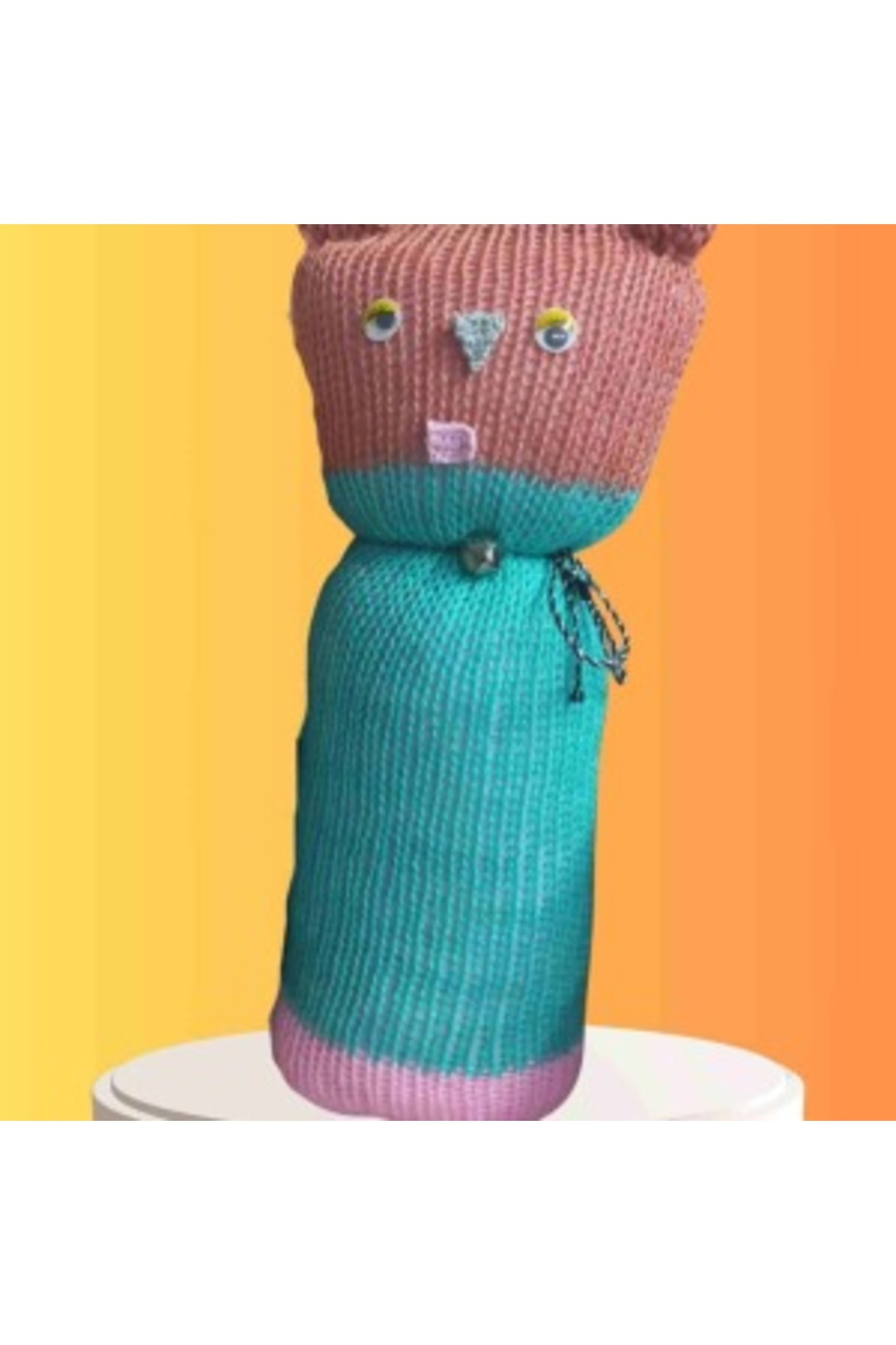 MAGNORA Tıkırık Örgü Yastık Uyku Ve Oyun Arkadaşı Çikito - 45 Cm