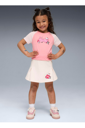 Puma Düz Pembe Kız Çocuk T-Shirt 63239127-PUMA X HELLO KITTY & FRIEN