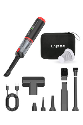 Laiser Kompakt LED Ekranlı 17.000 PA 3ın1 Çekme-Vakum-Üfleme Özellikli Şarjlı...