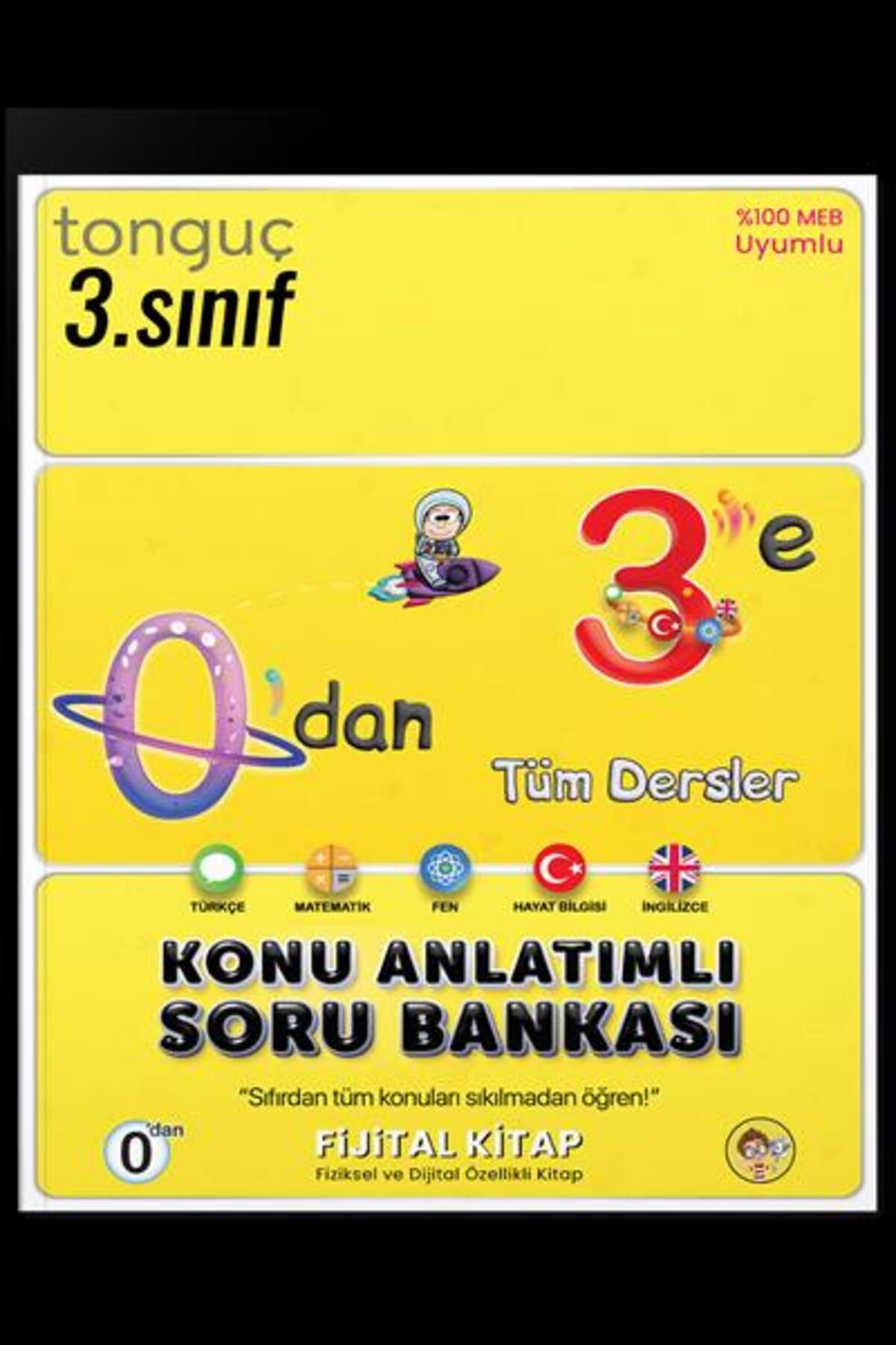 Tonguç Yayınları 0'dan 3'e Tüm Dersler Konu Anlatımlı Soru Bankası