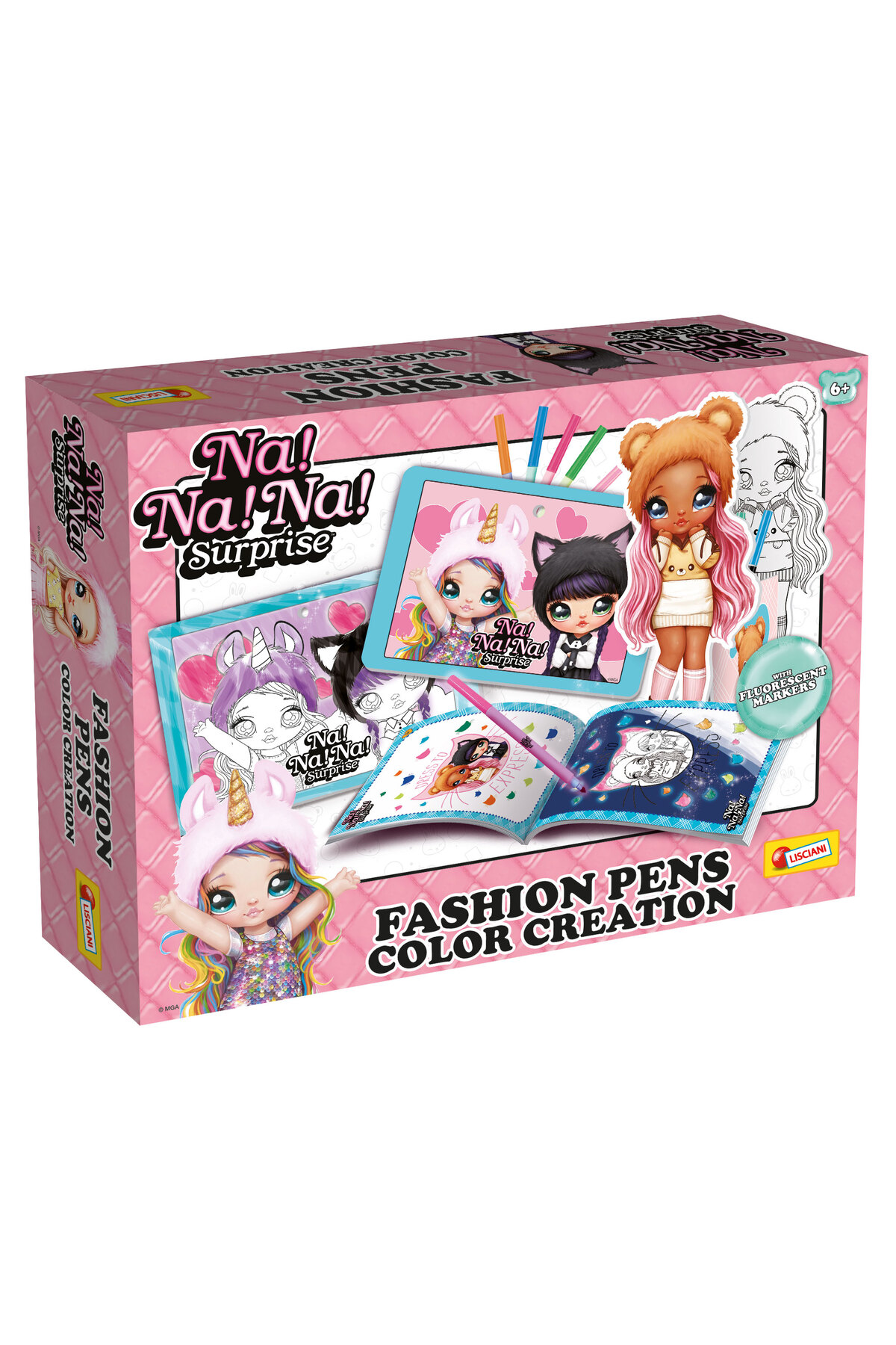 با خودکارهای فلورسنت خلق کنید و رنگ‌آمیزی کنید