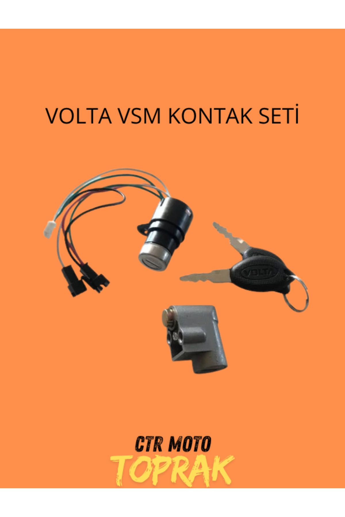 CTR Volta VSM Kontak Seti – Anahtar, Kilit ve Soketli Elektrik Bağlantı Takımı