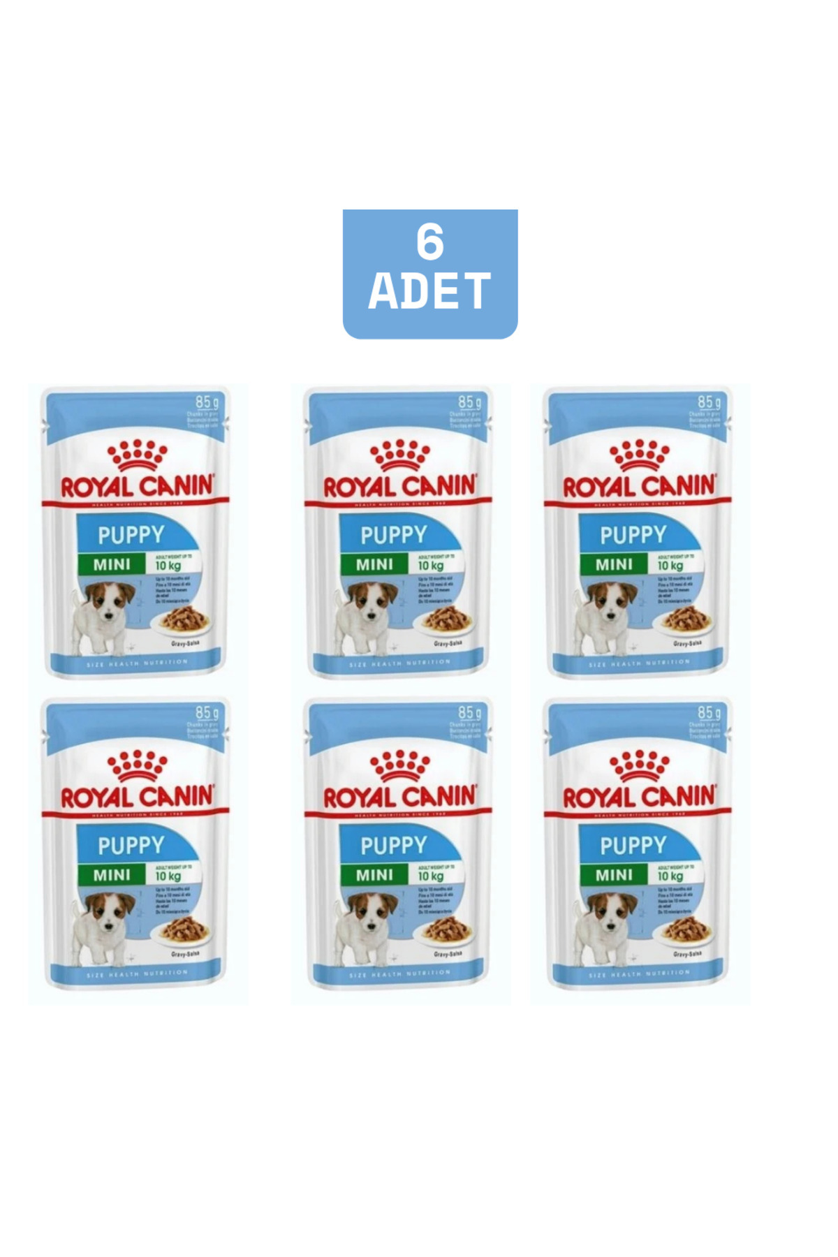 Royal Canin Mini Puppy Yaş Köpek Maması 85 gr - 6 Adet