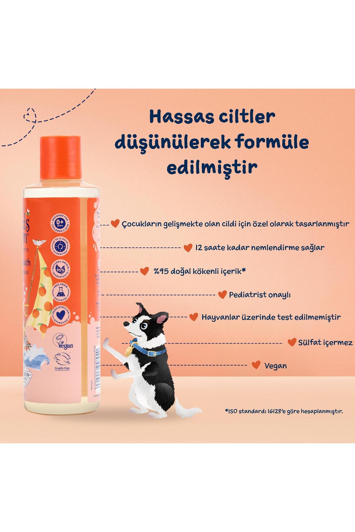 Organik Portakal Çocuk Banyo Köpüğü 250ml — CP2007 — تصویر 6 از 7