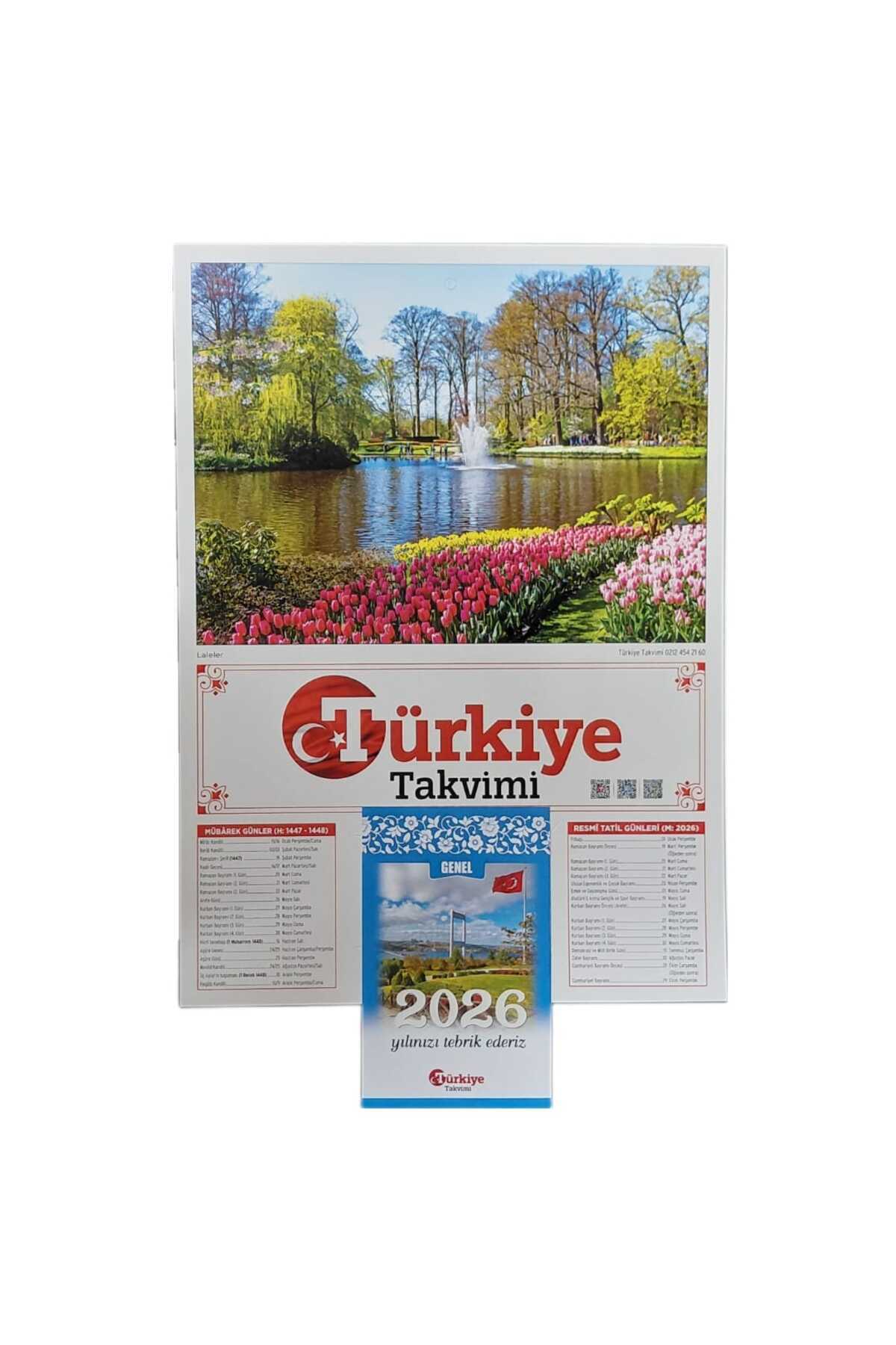 Türkiye 2026 YILI YAPRAKLI DUVAR TAKVİMİ DİNİ TAKVİM 1 ADET