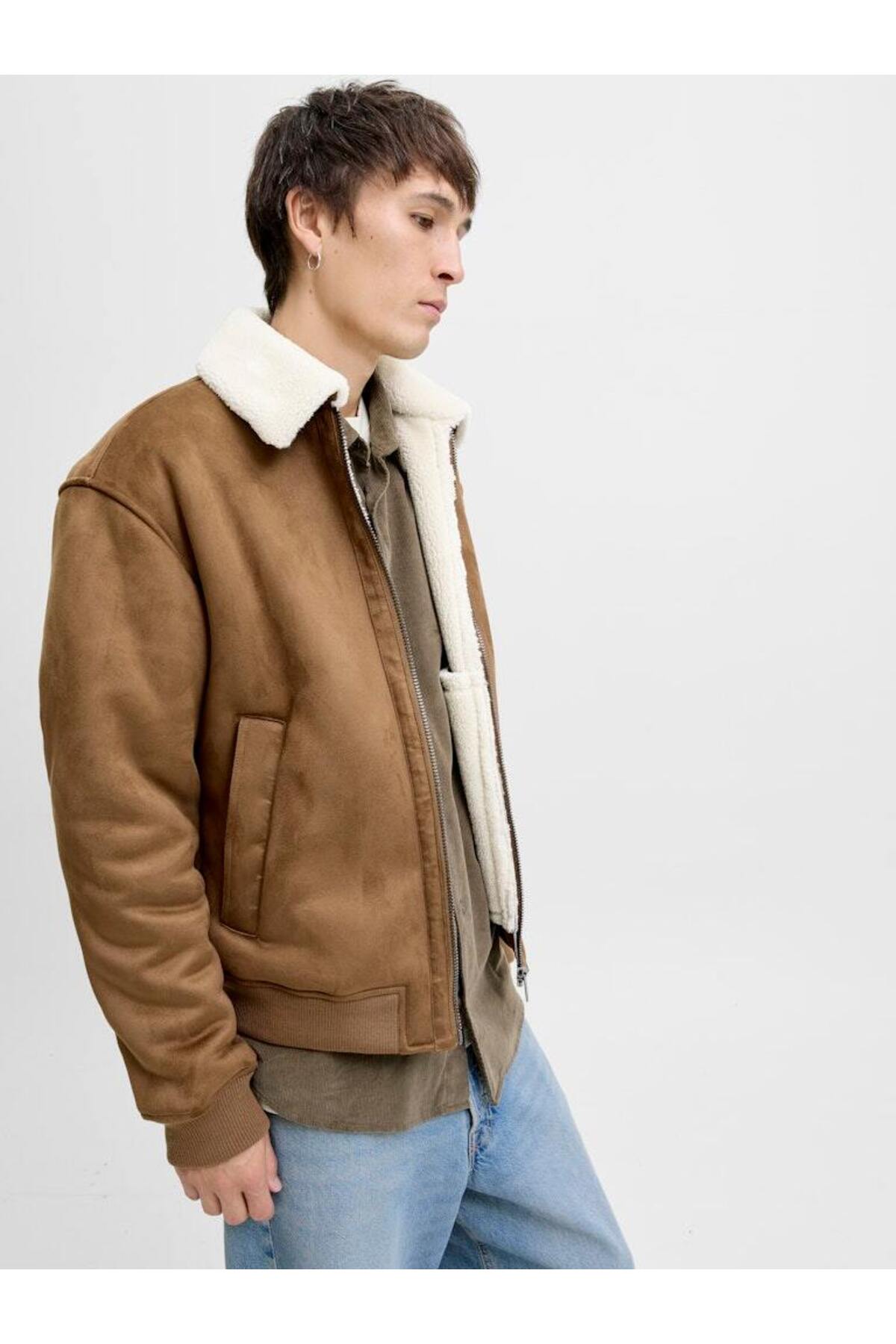 کت مردانه راسته آستین بلند | جک اند جونز Jack & Jones TYC8FDDFA38ED5E3C5C2CC600 - تصویر 7