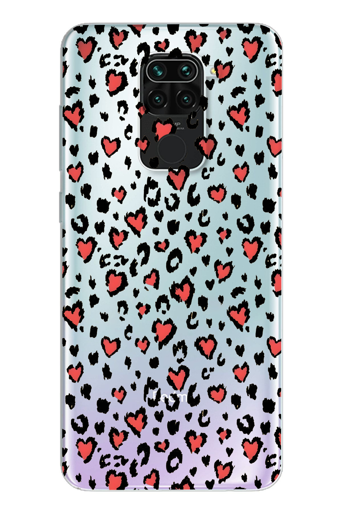 Xiaomi Redmi Note 9 Compatible Printed Soft Silicone Transparent Phone Case