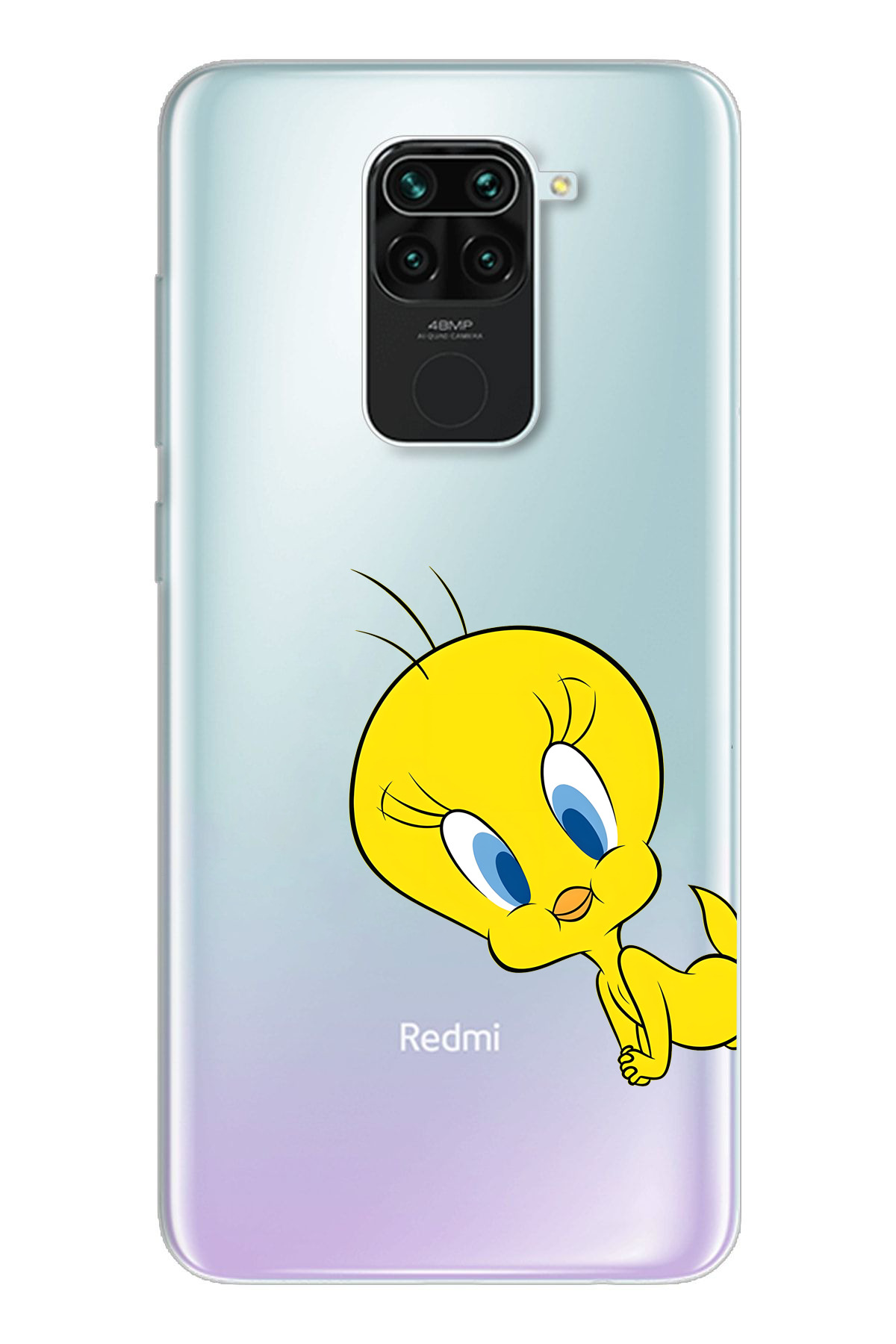 Xiaomi Redmi Note 9 Compatible Printed Soft Silicone Transparent Phone Case
