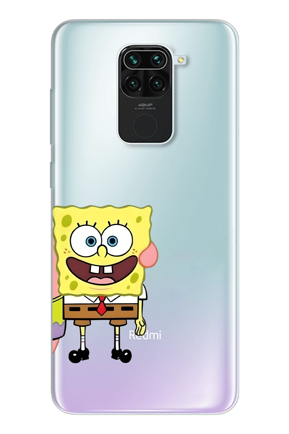 Xiaomi Redmi Note 9 Compatible Printed Soft Silicone Transparent Phone Case