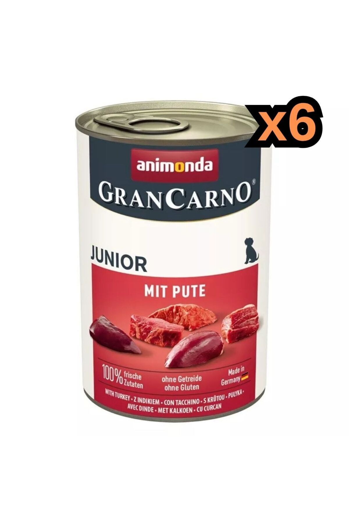 Animonda Grancarno Hindili Yavru Köpek Konservesi 400 Gr (6 ADET)
