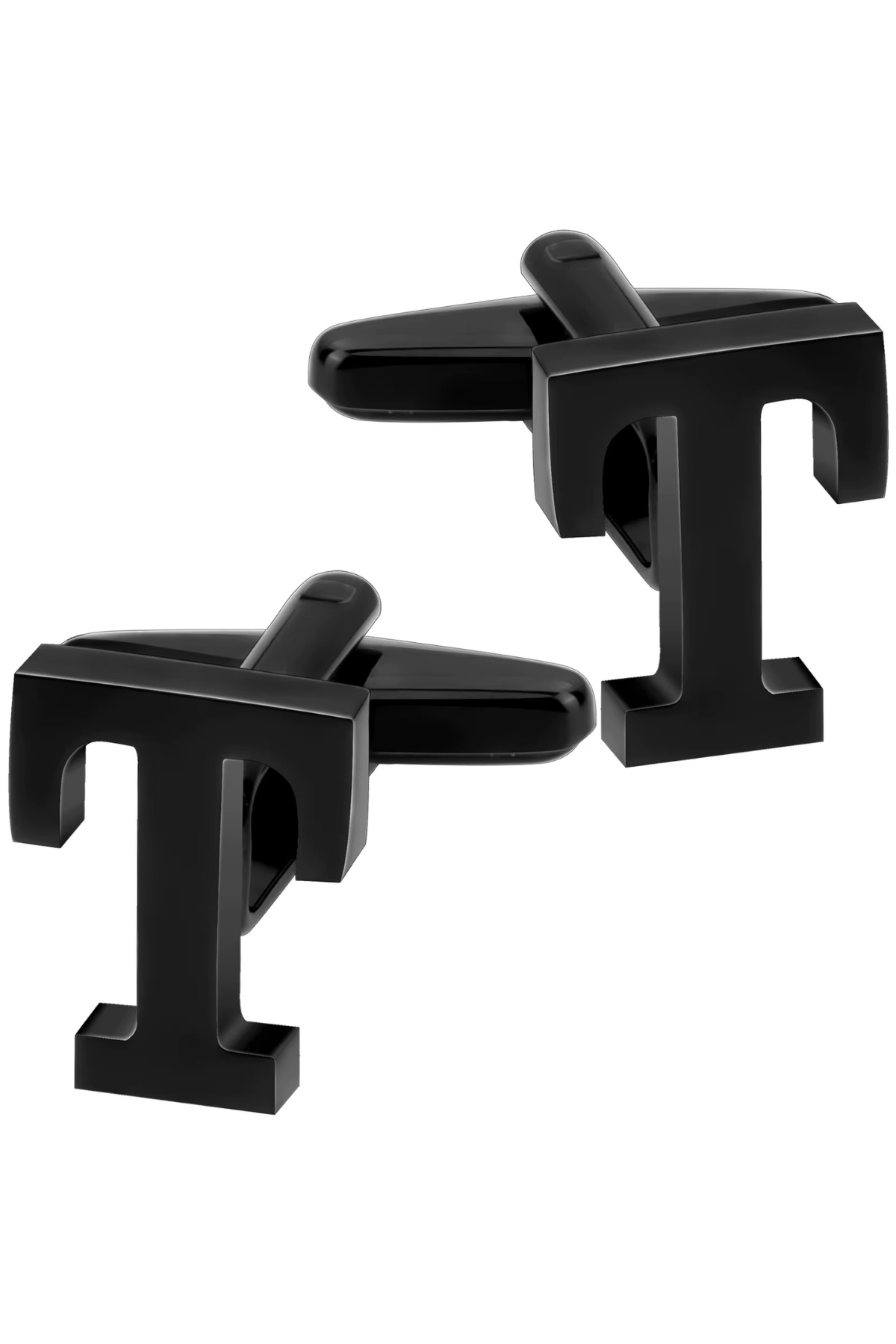 Omark Cotton Black T Harf Kol Düğmesi