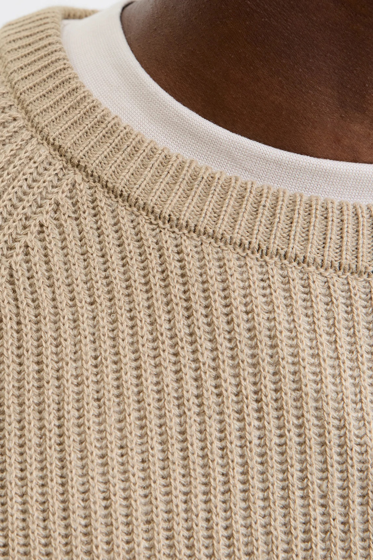 ژاکت کشی مردانه راسته آستین بلند | جک اند جونز Jack & Jones 12278916 - تصویر 4