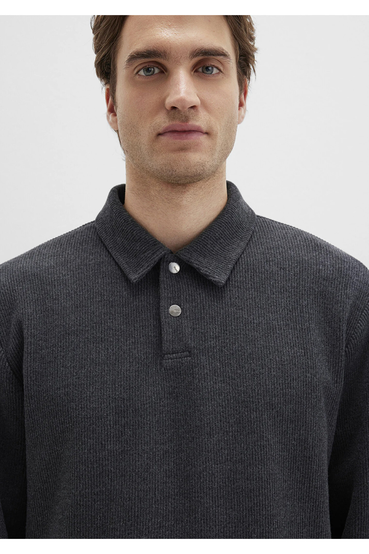 سویشرت مردانه بافتنی آستین بلند | ماوی Mavi 0S10476 - تصویر 5