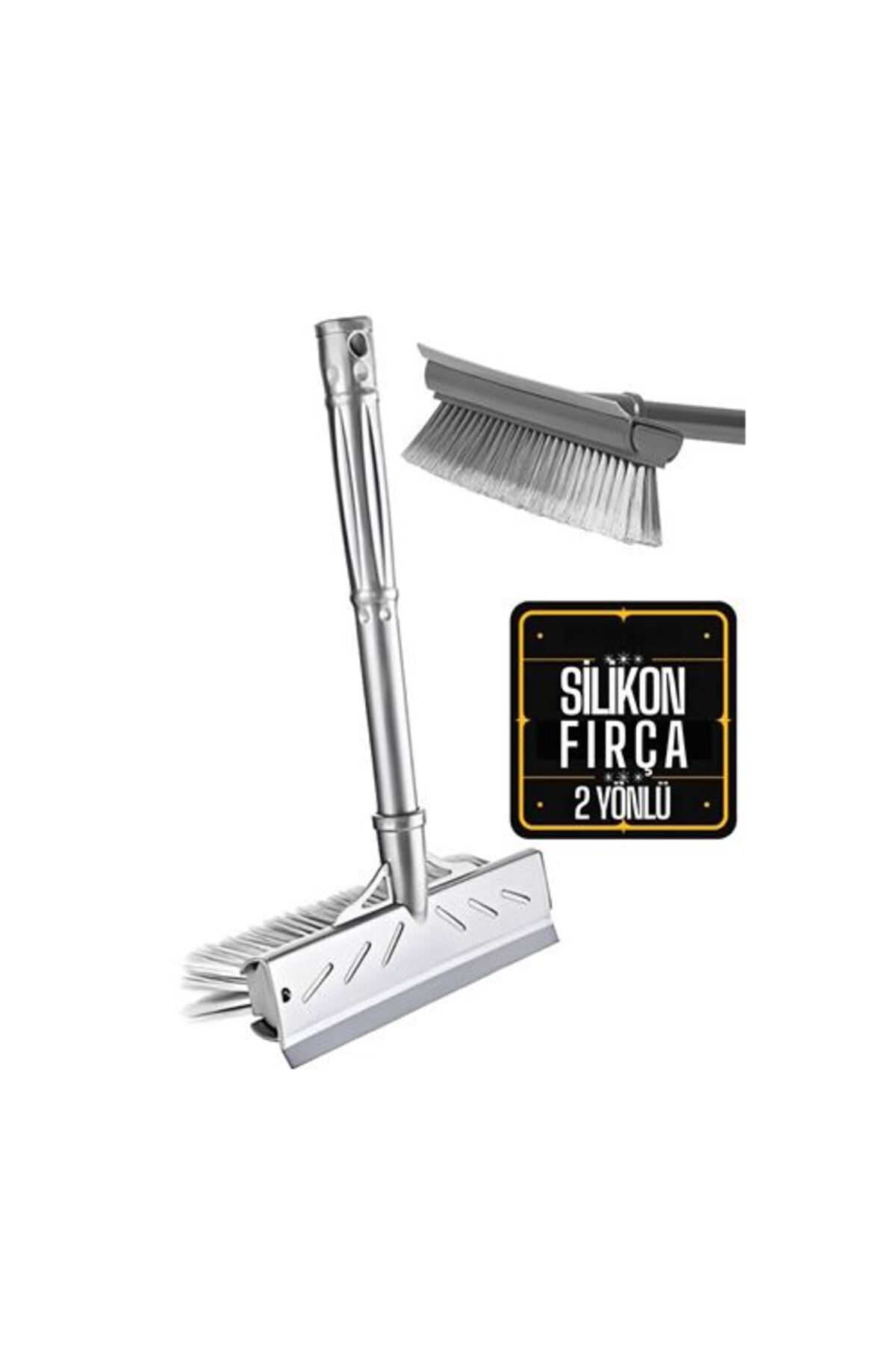 Skygo Twin Fırçalı ve Silikon Uçlu Cam Sil Çekçek