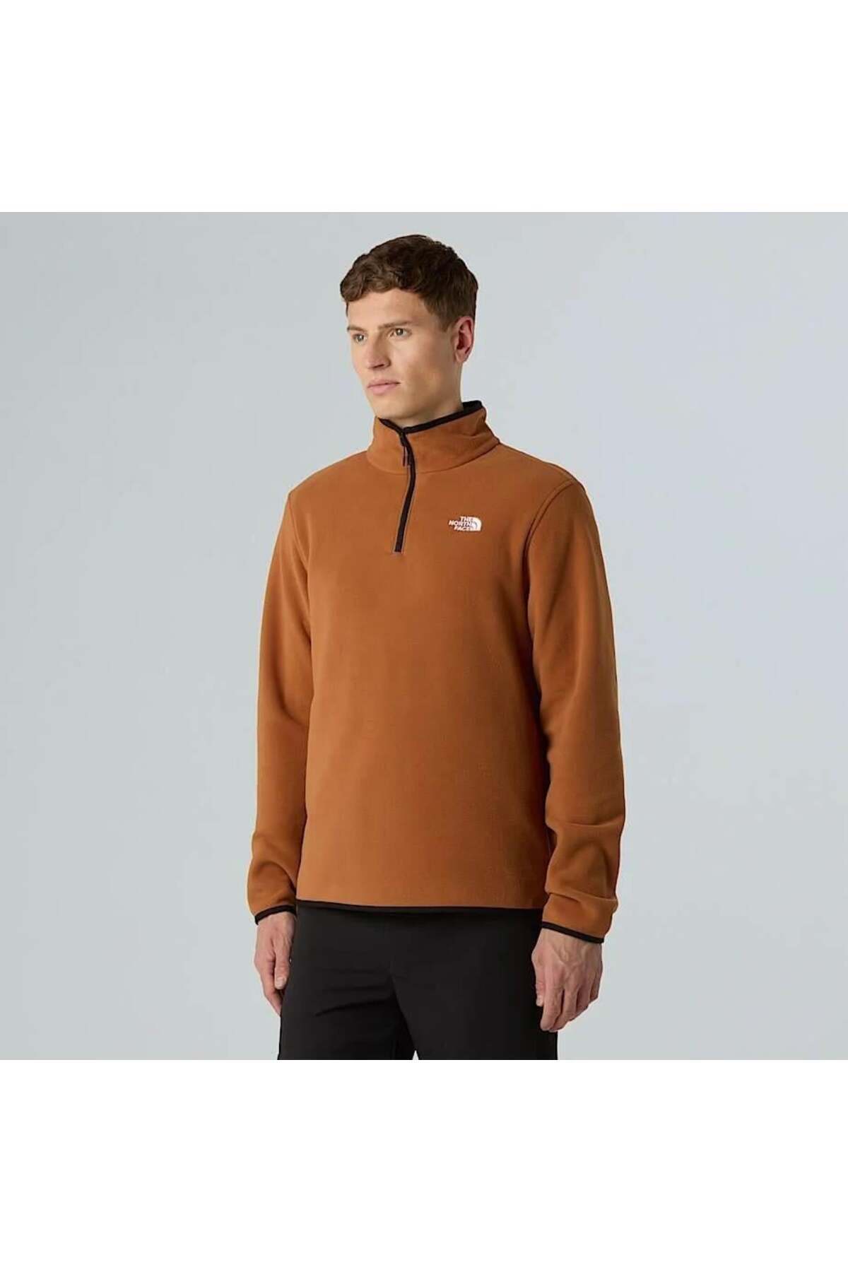 نورث فیس کاپشن مردانه زیپ‌دار Glacier Fleece مدل M