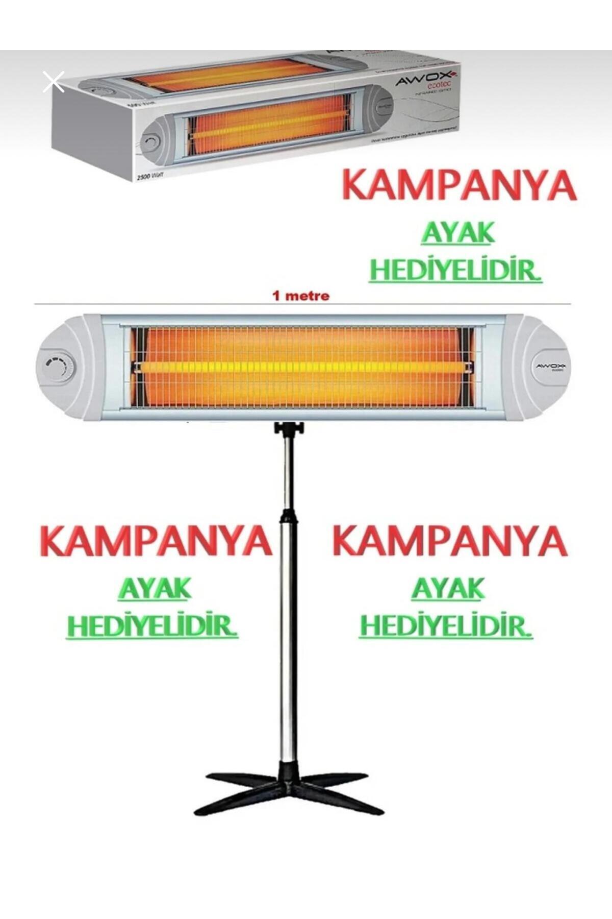 Spech Power AWOX Ayaklı Soba- Ecotec 2500w Infrared Isıtıcı