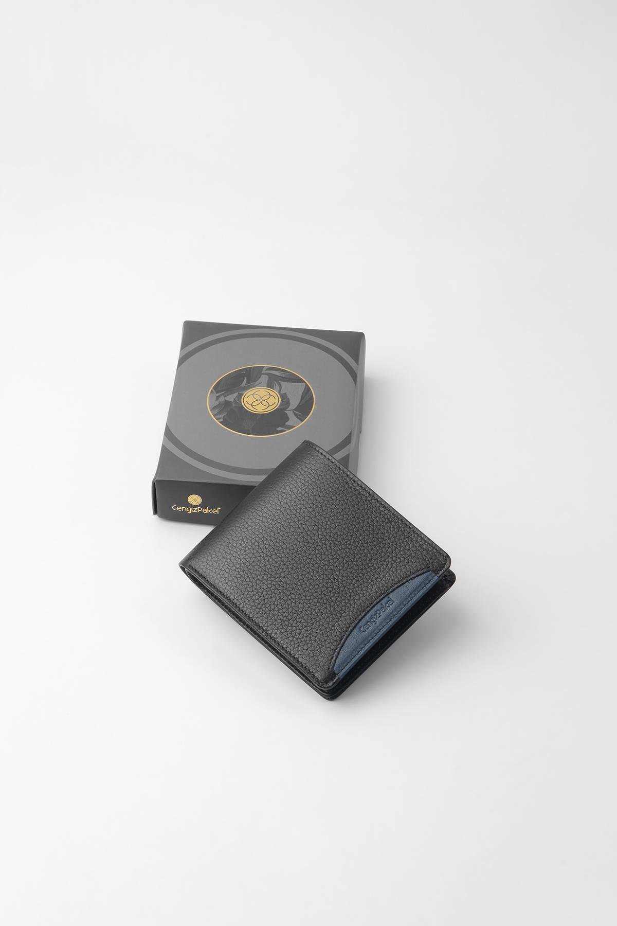 Cengiz Pakel  Hakiki Deri Erkek Cüzdan 27448-Siyah-Parlement - Görsel 5