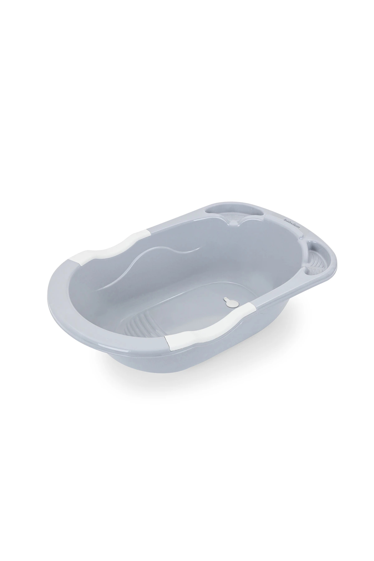 Babyjem Giderli Mat Banyo Küveti - Soft Gri fotoğrafı 2 (önizleme)