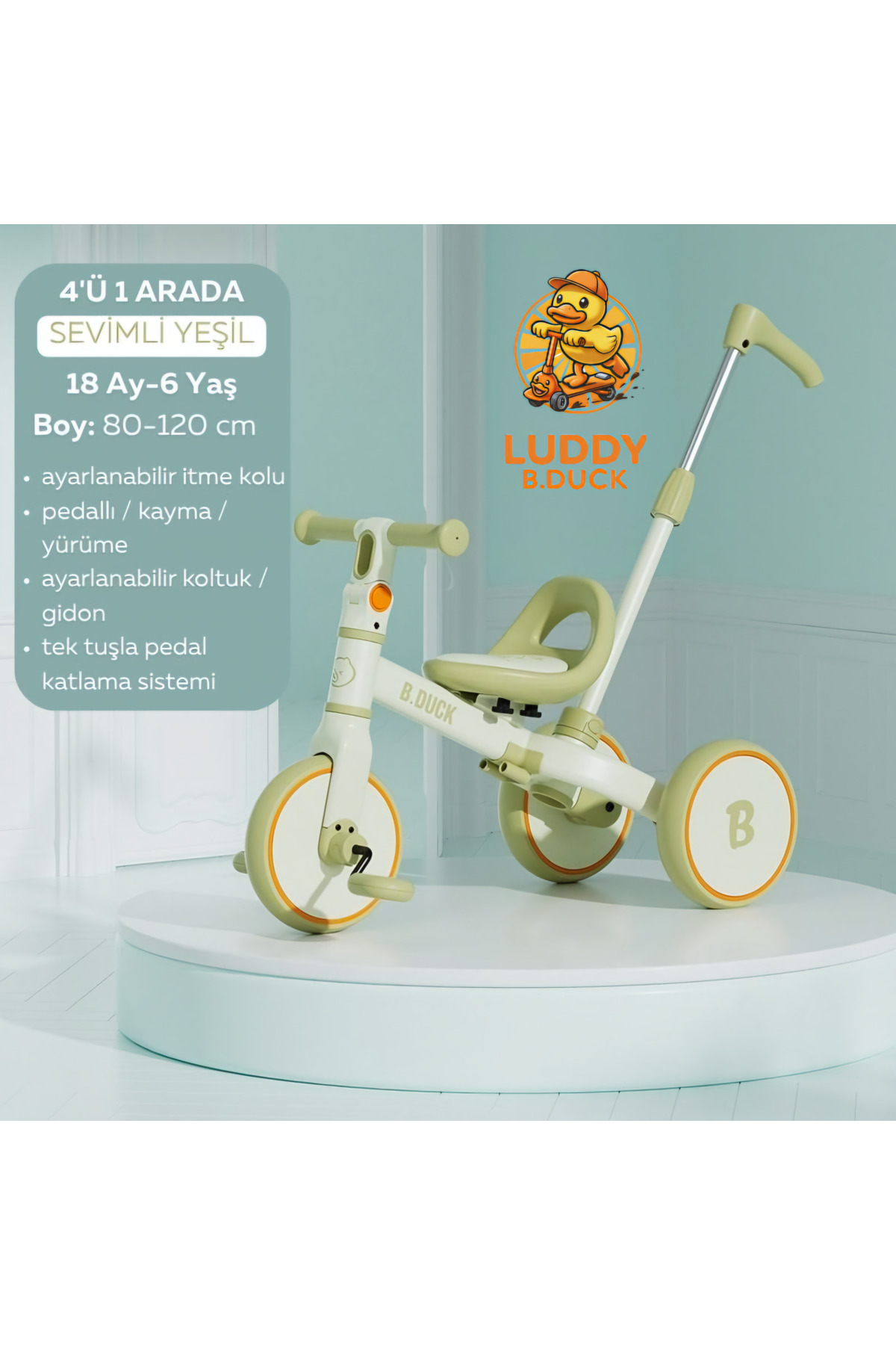 LUDDYB DUCK cocuk bisikleti