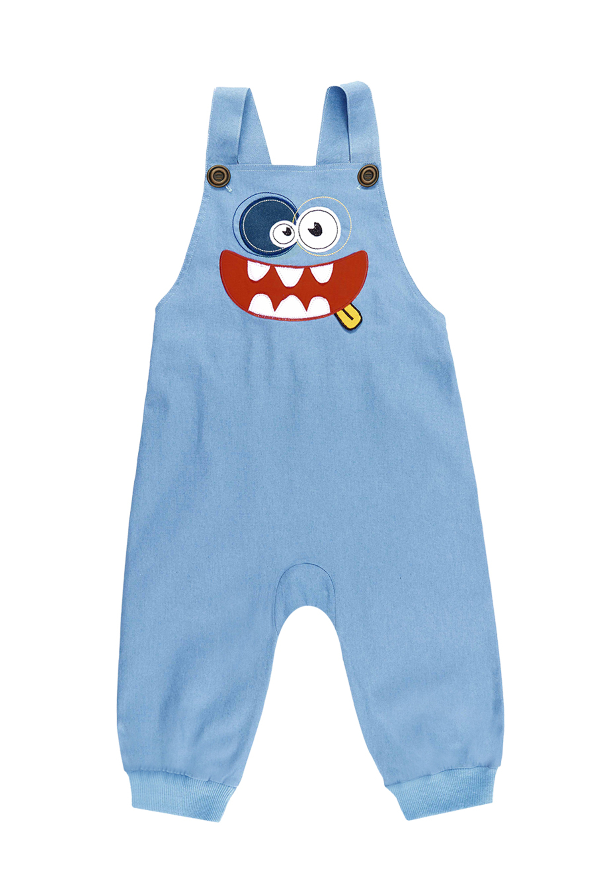 سرهمی پسرانه راسته بند دار | دنو کیدز Denokids CFF-23Y1-019 - تصویر 3