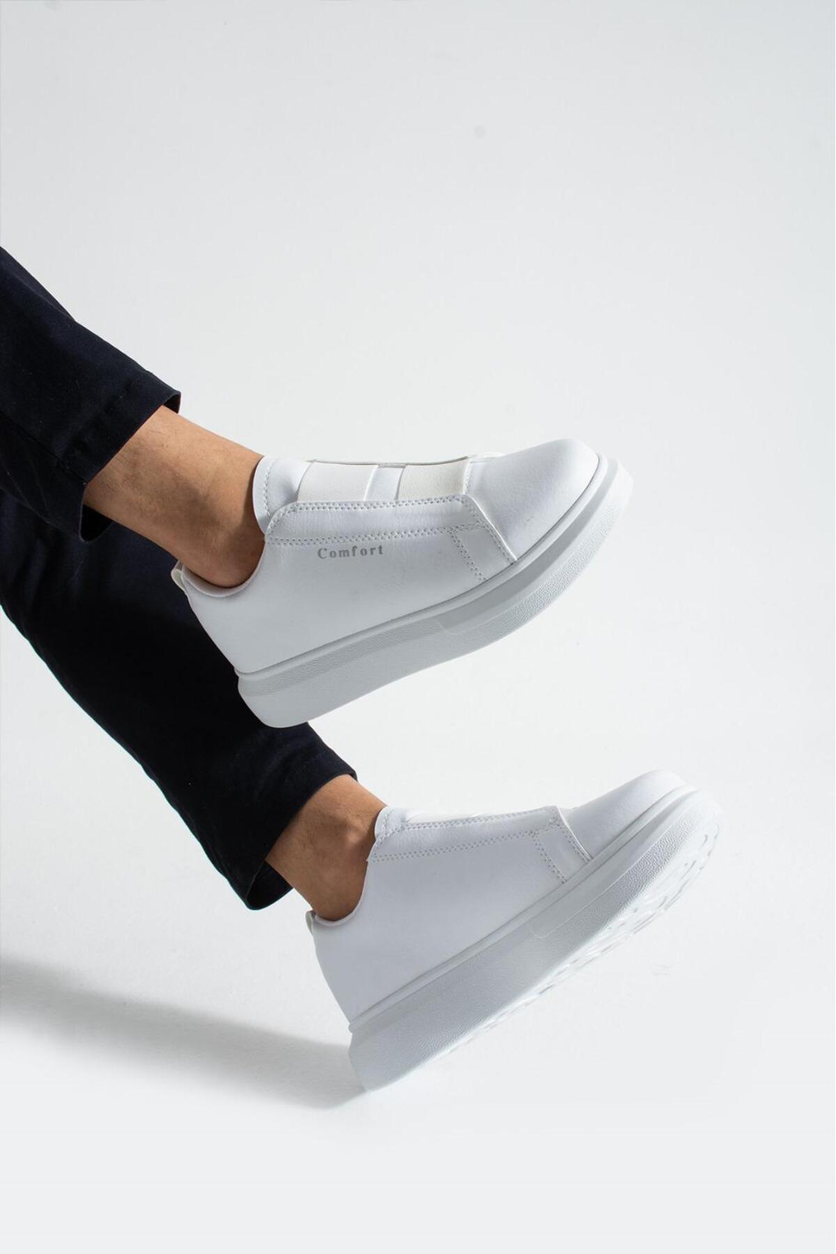 Jack Lion Erkek Sneaker Yüksek Taban Ayakkabı Efgcmfrt109 görsel 6