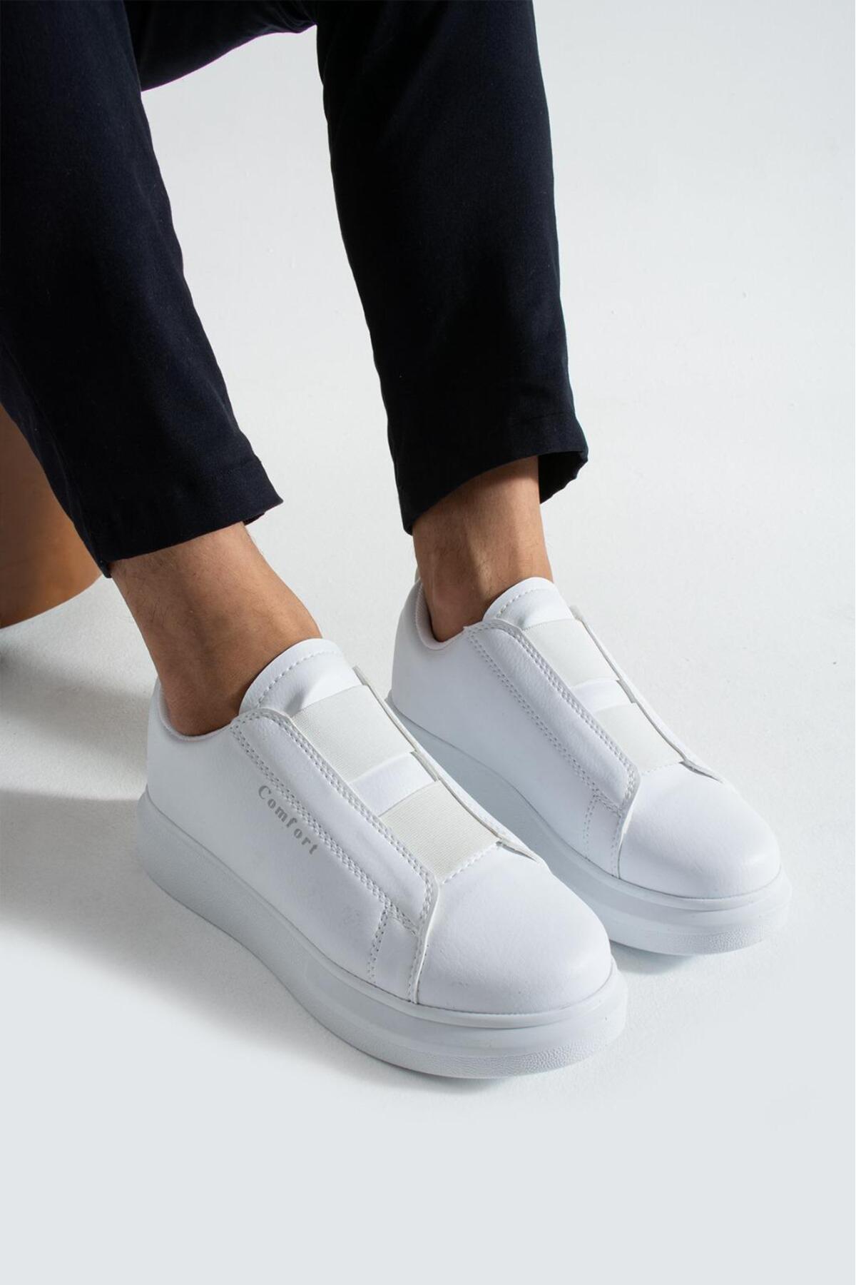 Jack Lion Erkek Sneaker Yüksek Taban Ayakkabı Efgcmfrt109 görsel 5