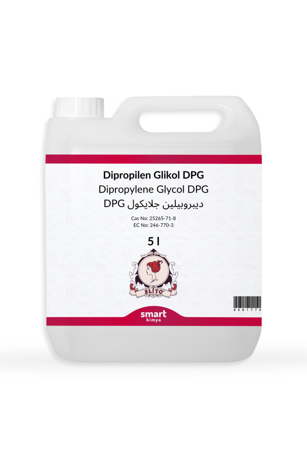 elito Dipropilen Glikol DPG 5 litre - Fiyatı, Yorumları