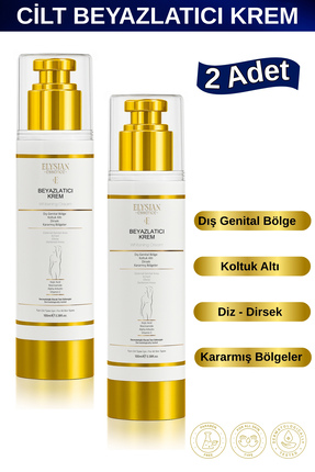 Elysian Essence Cilt Beyazlatıcı, Kararma Giderici Krem 2'li Set - Genital Bö...