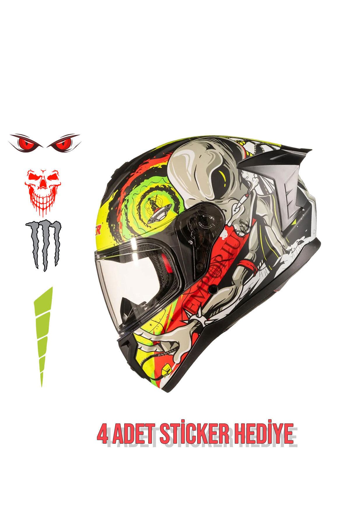 NCR Rapid Kapalı Kask (ECE BELGELİ)