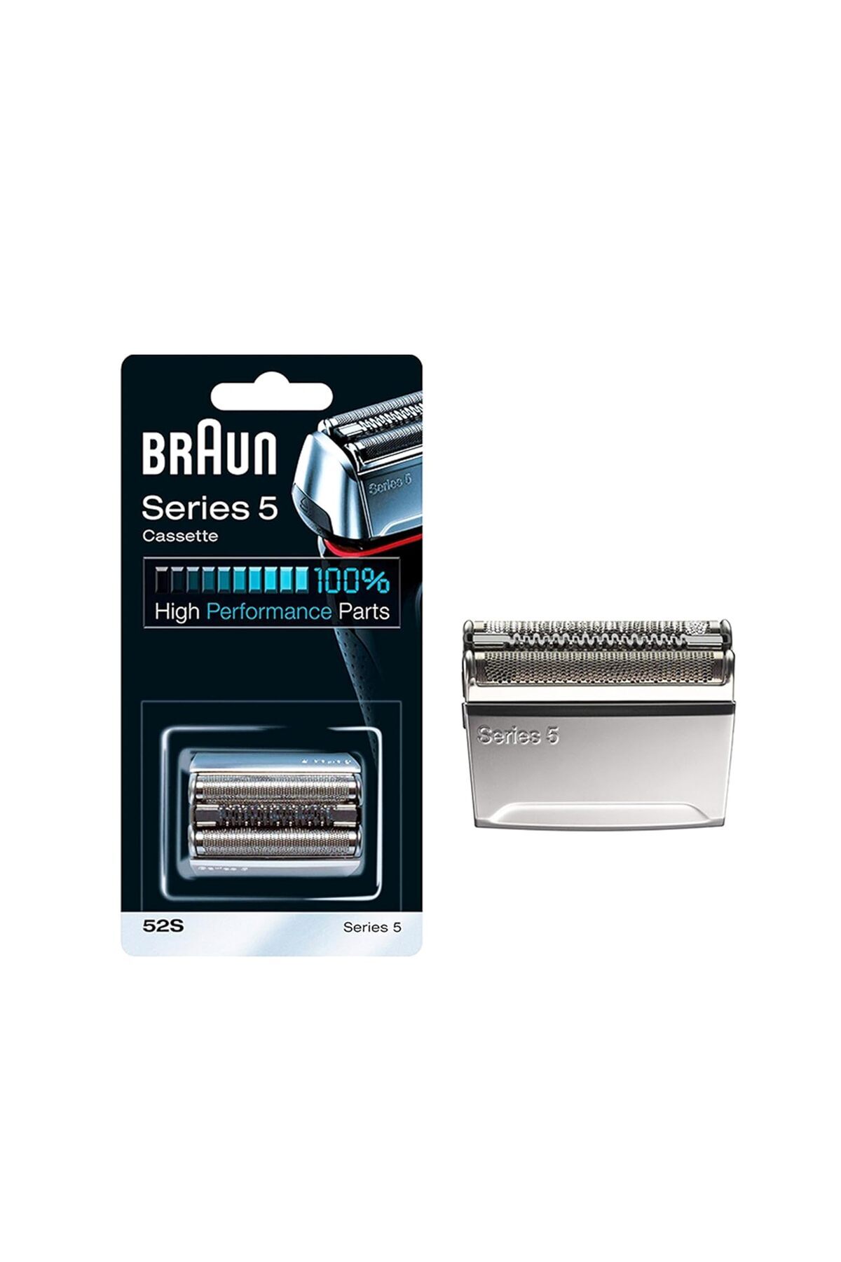 Shop a Way 5 Serisi Tıraş Makinesi Yedek Başlığı 52S Gümüş