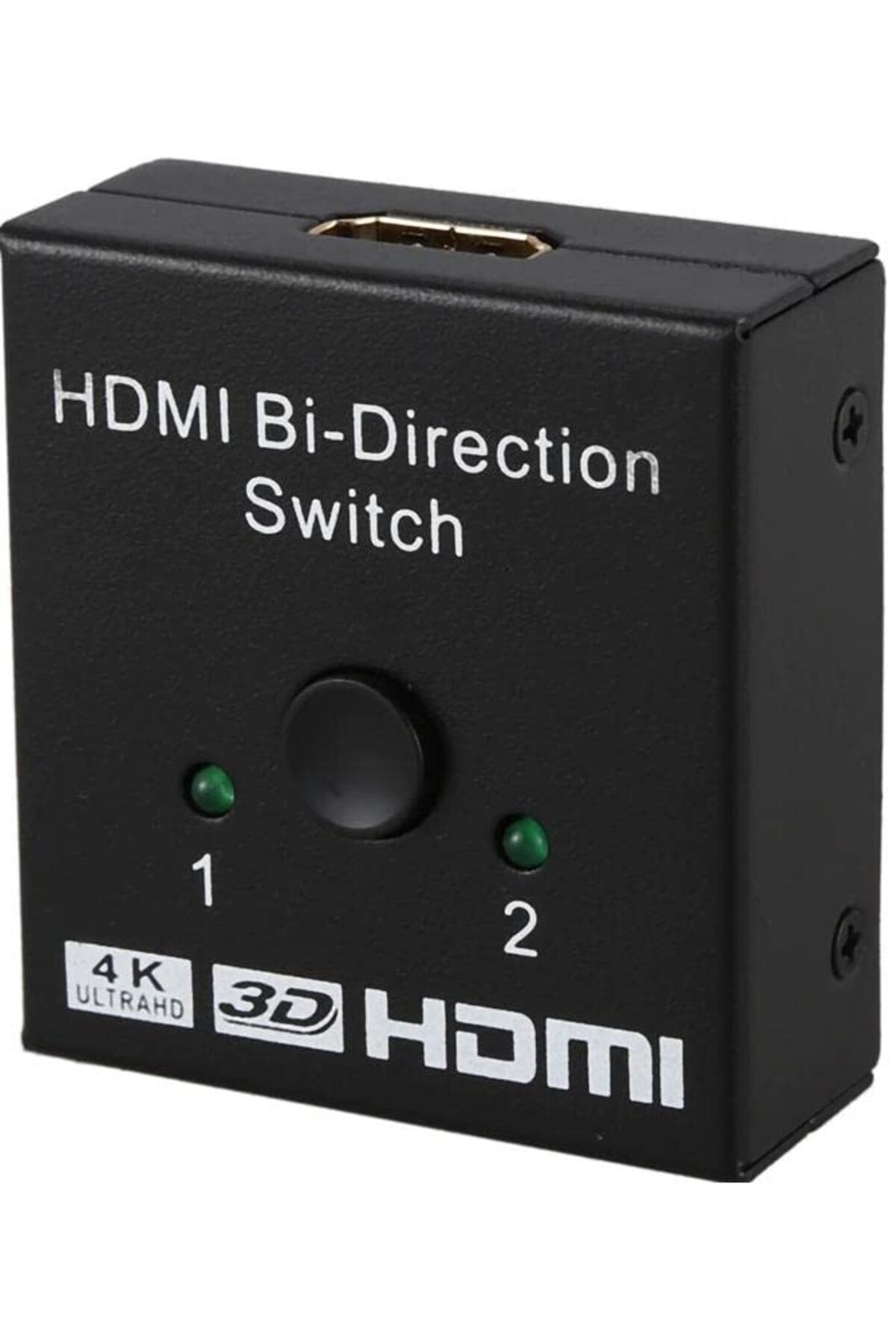 Hype Store Lunatic 9444 2 Port Çift Yönlü Hdmi Switch Splitter Ekran Monitör Altın Kaplama Çoklayıcı Çoğaltıcı