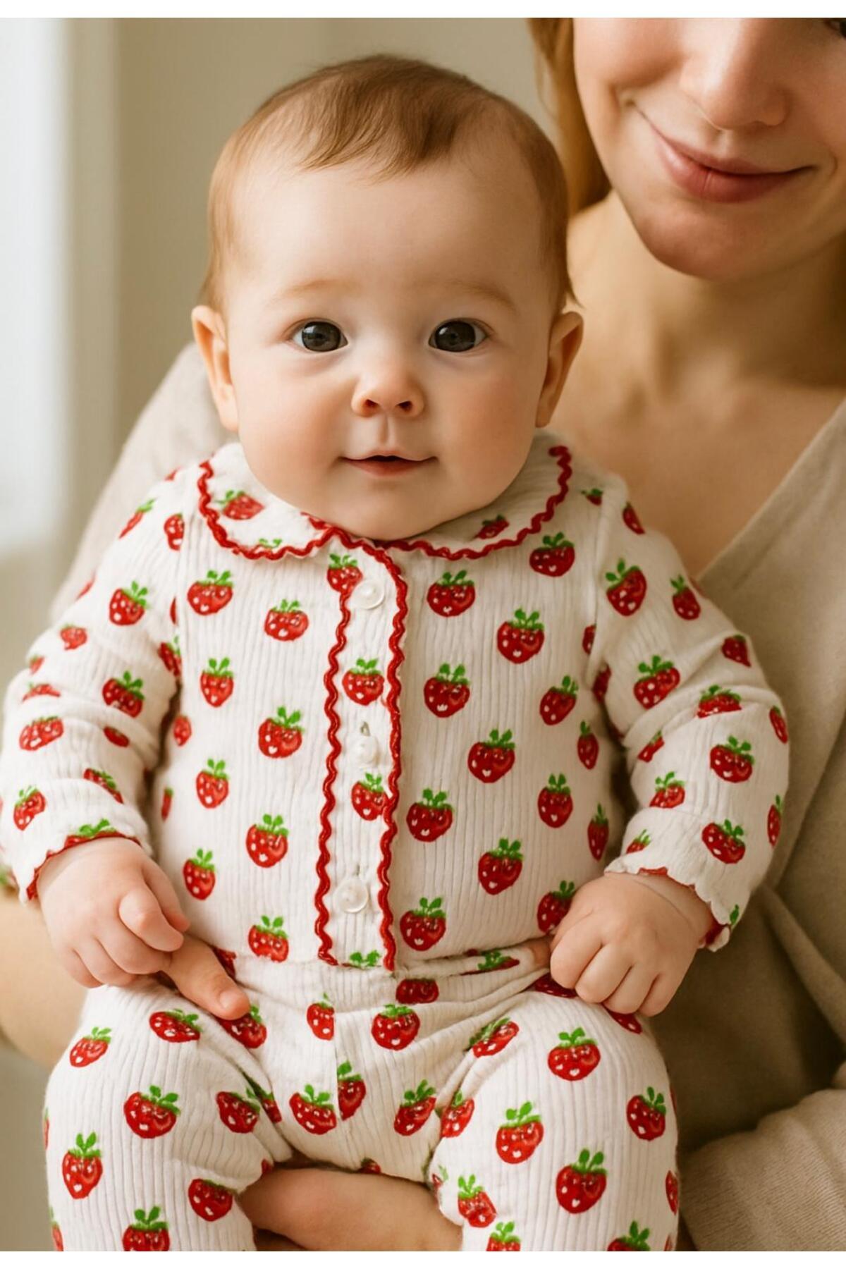 anne dokunuşu gibi KUZUM BEBE Ayıcıklı Organik Yenidoğan Fitilli Kumaş Kız Ve Erkek Bebek 2’li Hastane Çıkışı Pamuk Takım fotoğrafı 5 (önizleme)