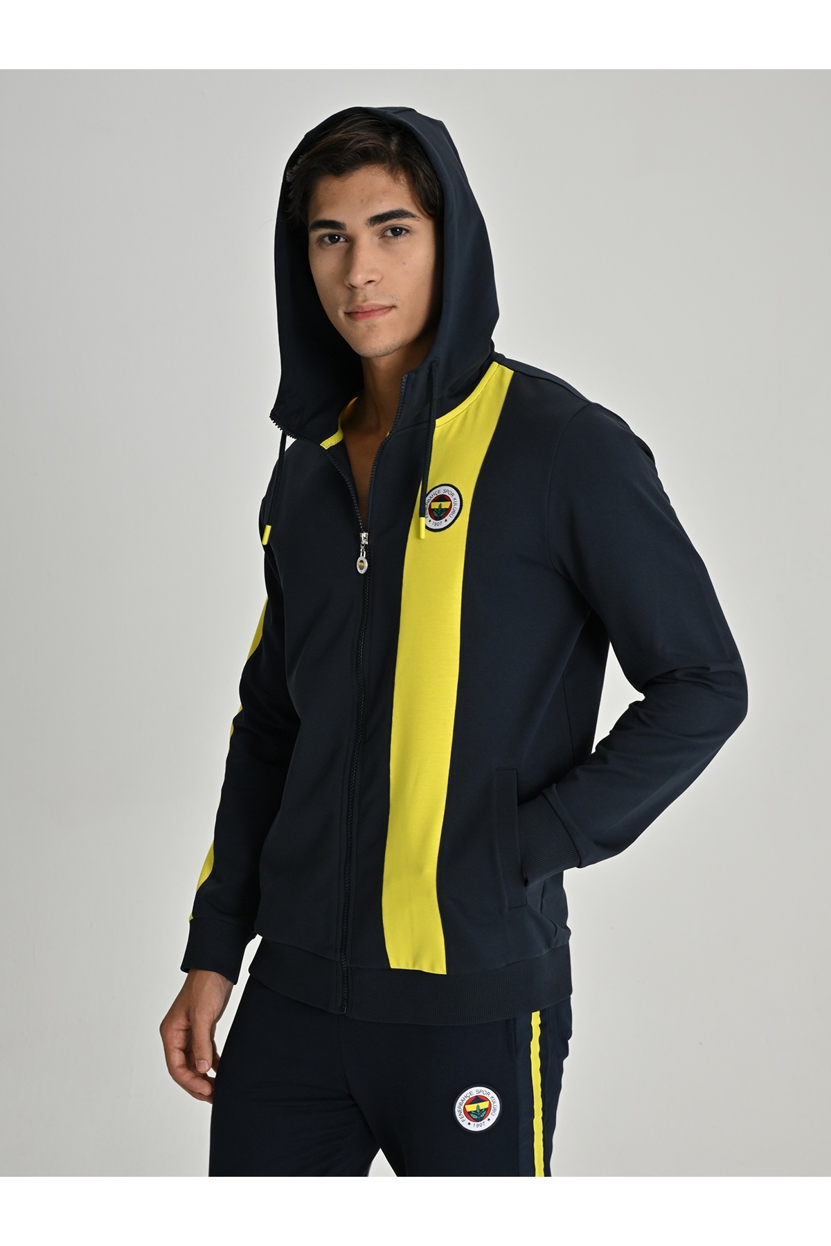 Fenerium ERKEK TRIBUN BASIC SWEAT görsel 4