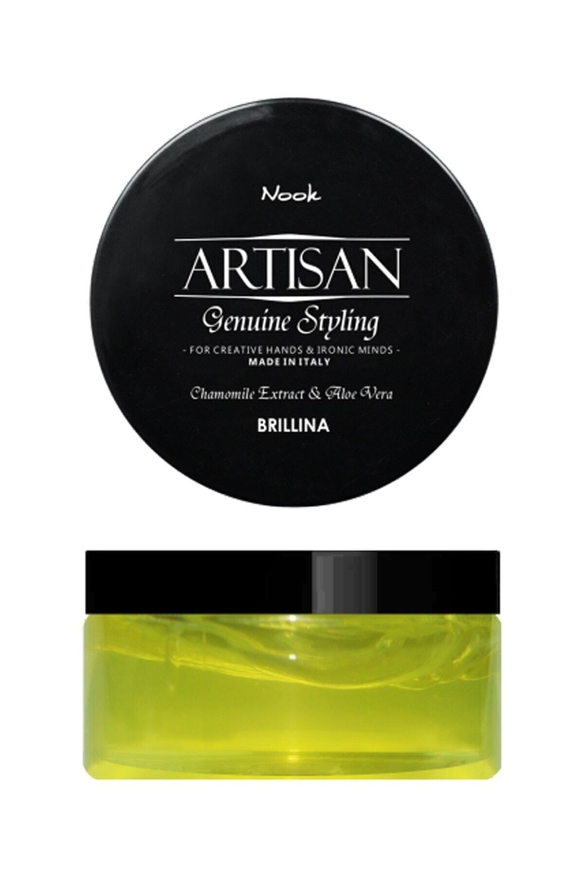 Artisan Esnek Tutuşlu Saç Şekillendirici Aloe Vera Papatya Özlü Parlaklık Veren Su Bazlı Wax 100ml — MXSTY-01305 — تصویر 4 از 5