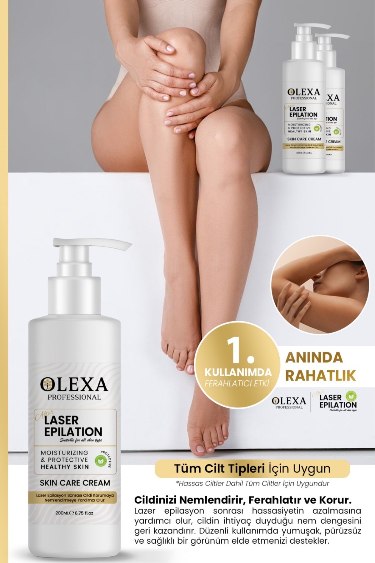 OLEXA PROFESSIONAL Lazer Epilasyon Ve Ağda Sonrası Leke Önleyici