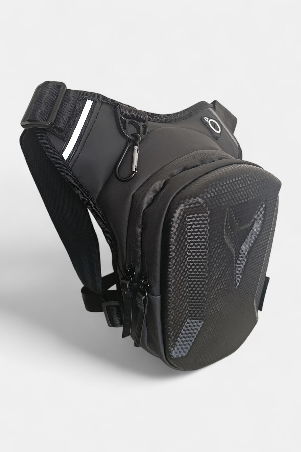 Lederax Motosiklet Bisiklet Scooter Bacak Çantası Bel Çantası LD617