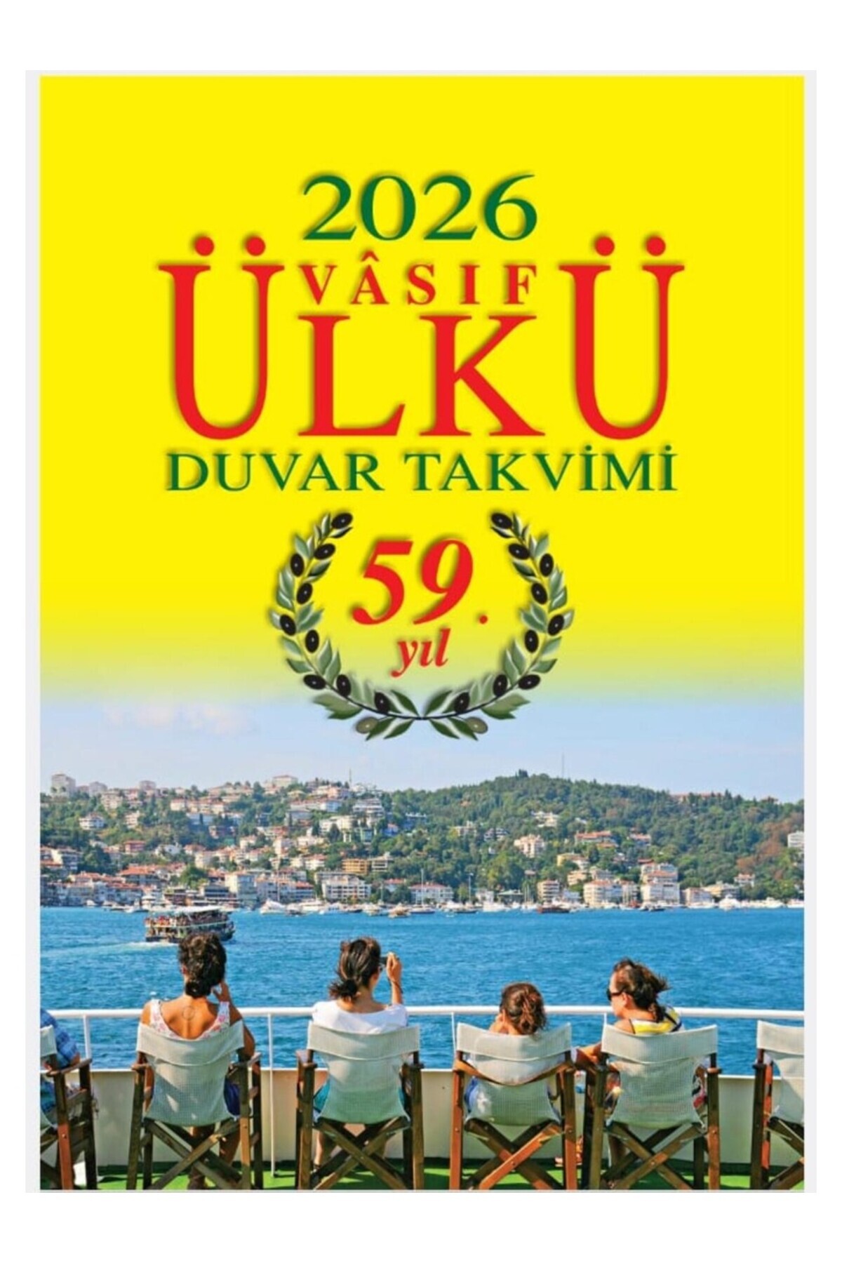 Ülkü VASIF DUVAR TAKVİMİ YENİ 2026