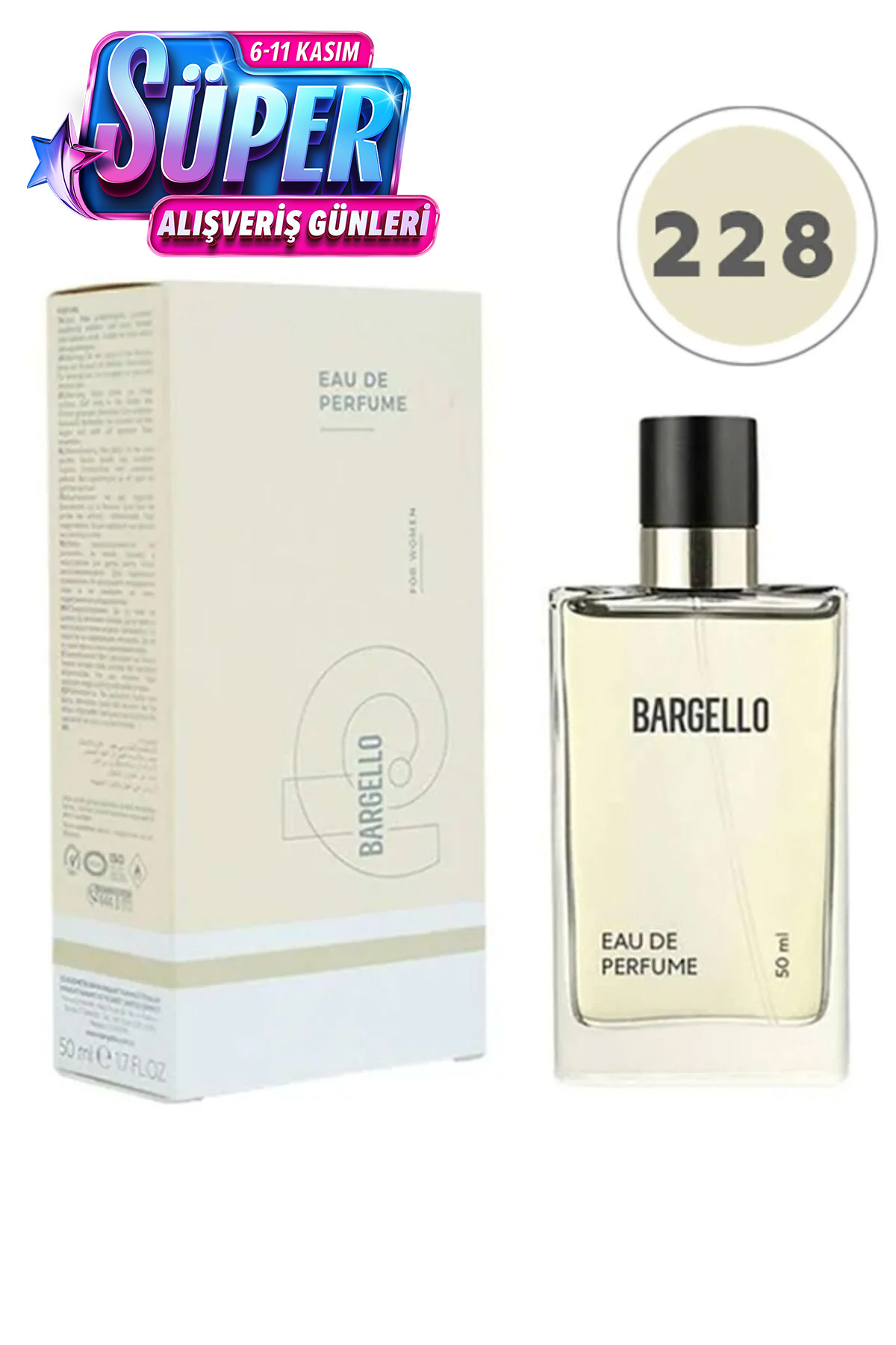 Bargello 228 Kadın 50 ml Parfüm Edp Orıental