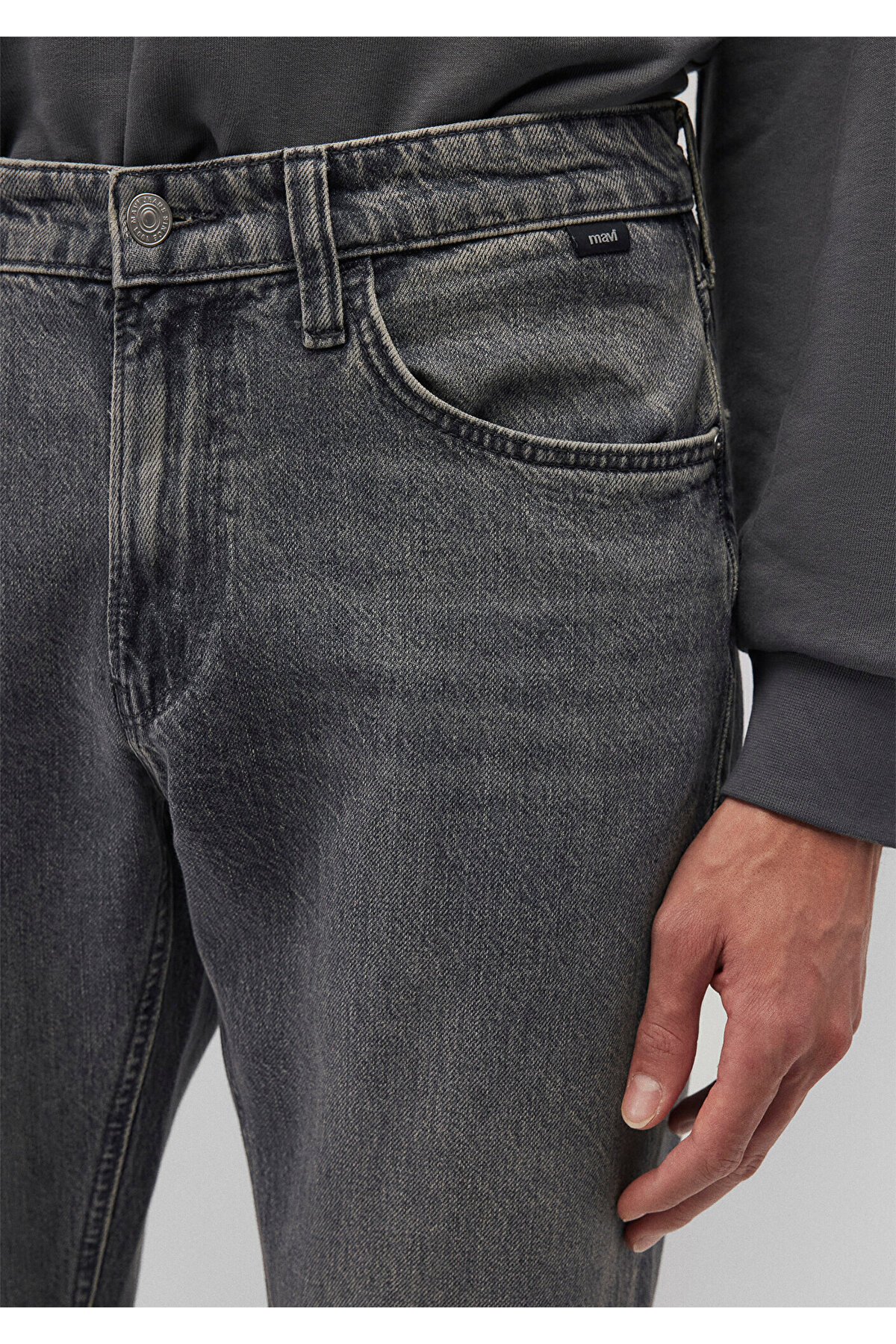 شلوار جین مردانه راسته | ماوی Mavi london-dolphin-grey-street-denim-m001017 - تصویر 4