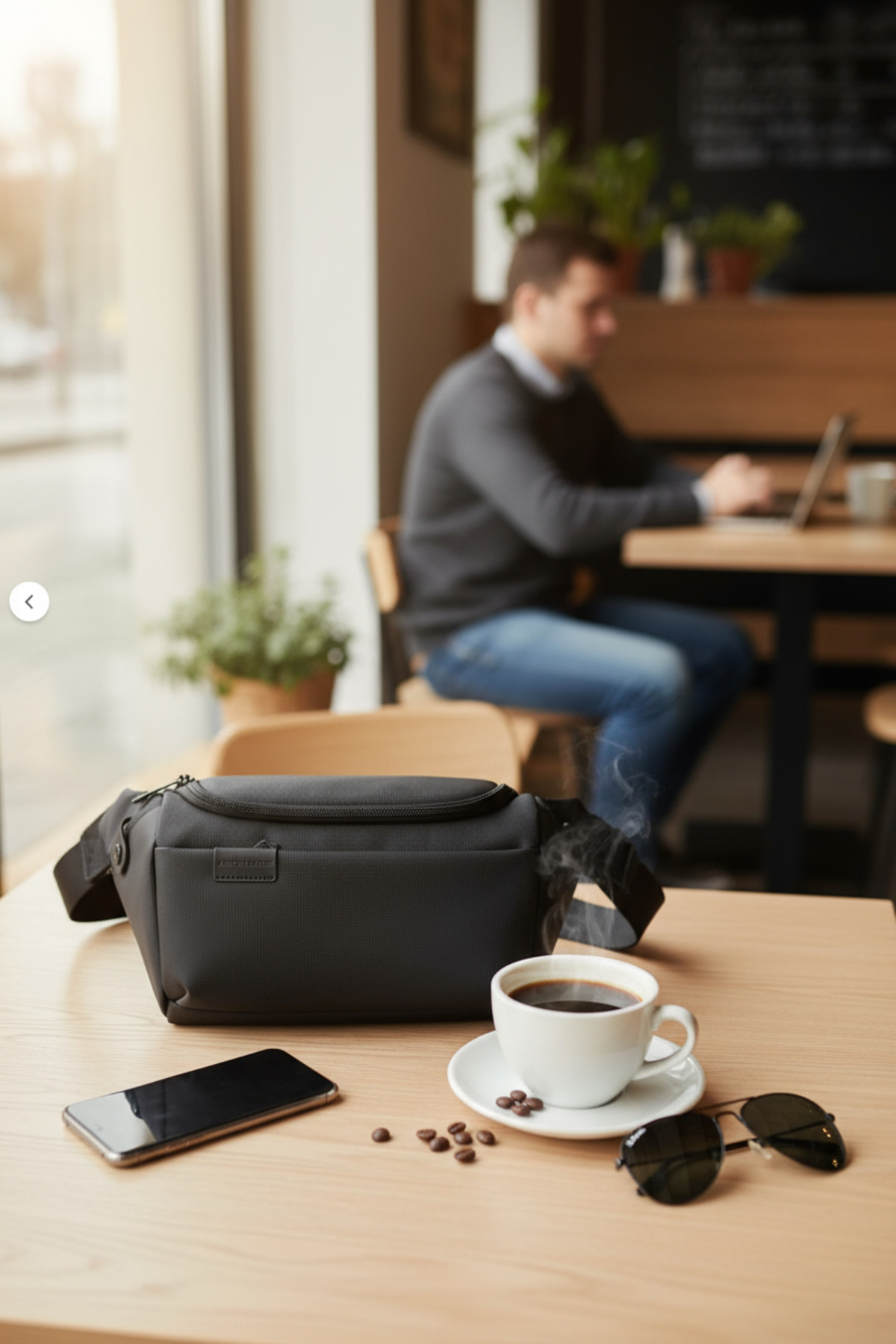 Arctic Hunter  Omuz Bel Ve Göğüs Çantası Şık Ultra Hafif Çok Amaçlı Suya Dayanıklı Çanta Premium Y00565 - Görsel 4